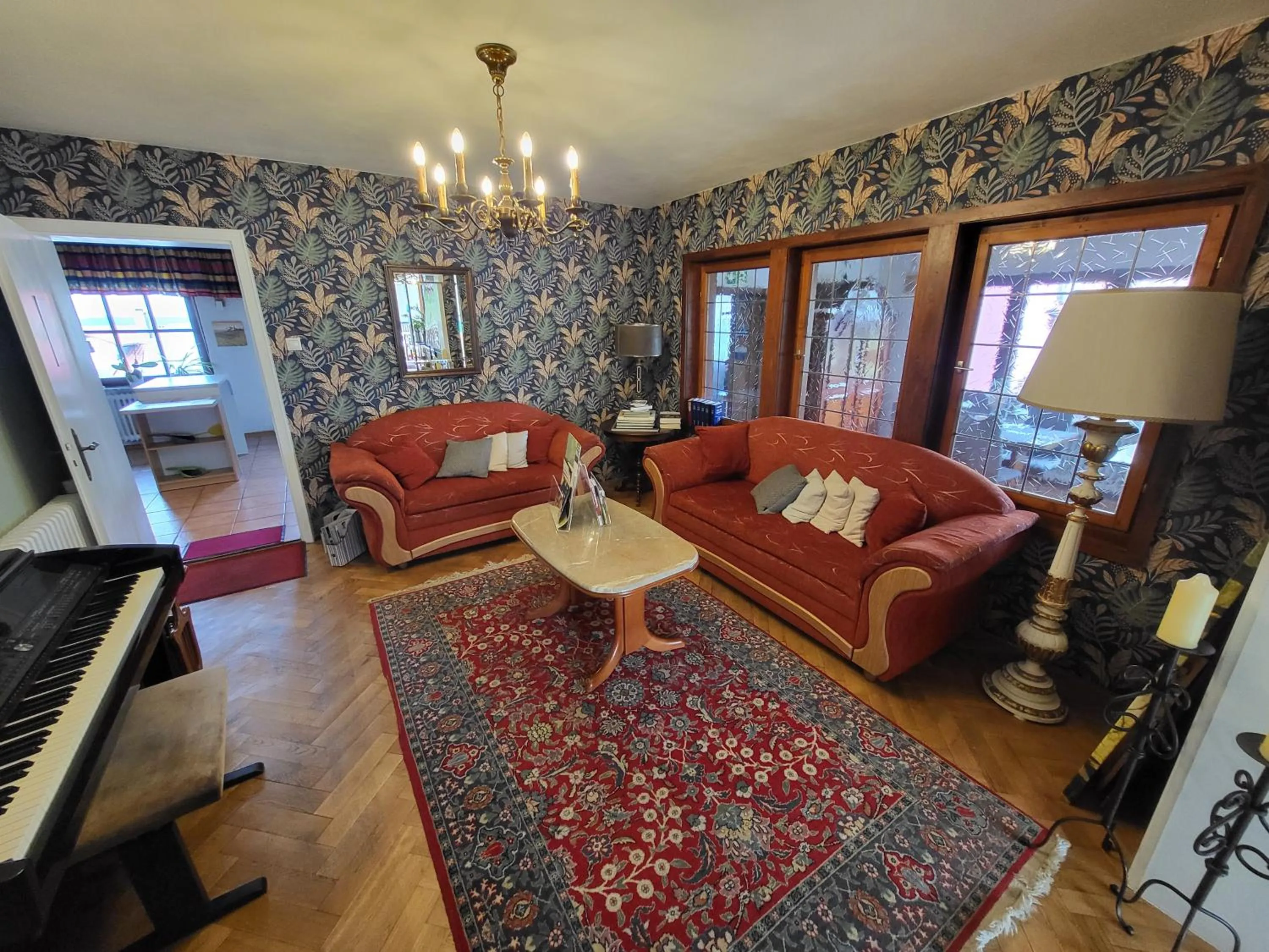 Lobby or reception in Hotel Schönblick