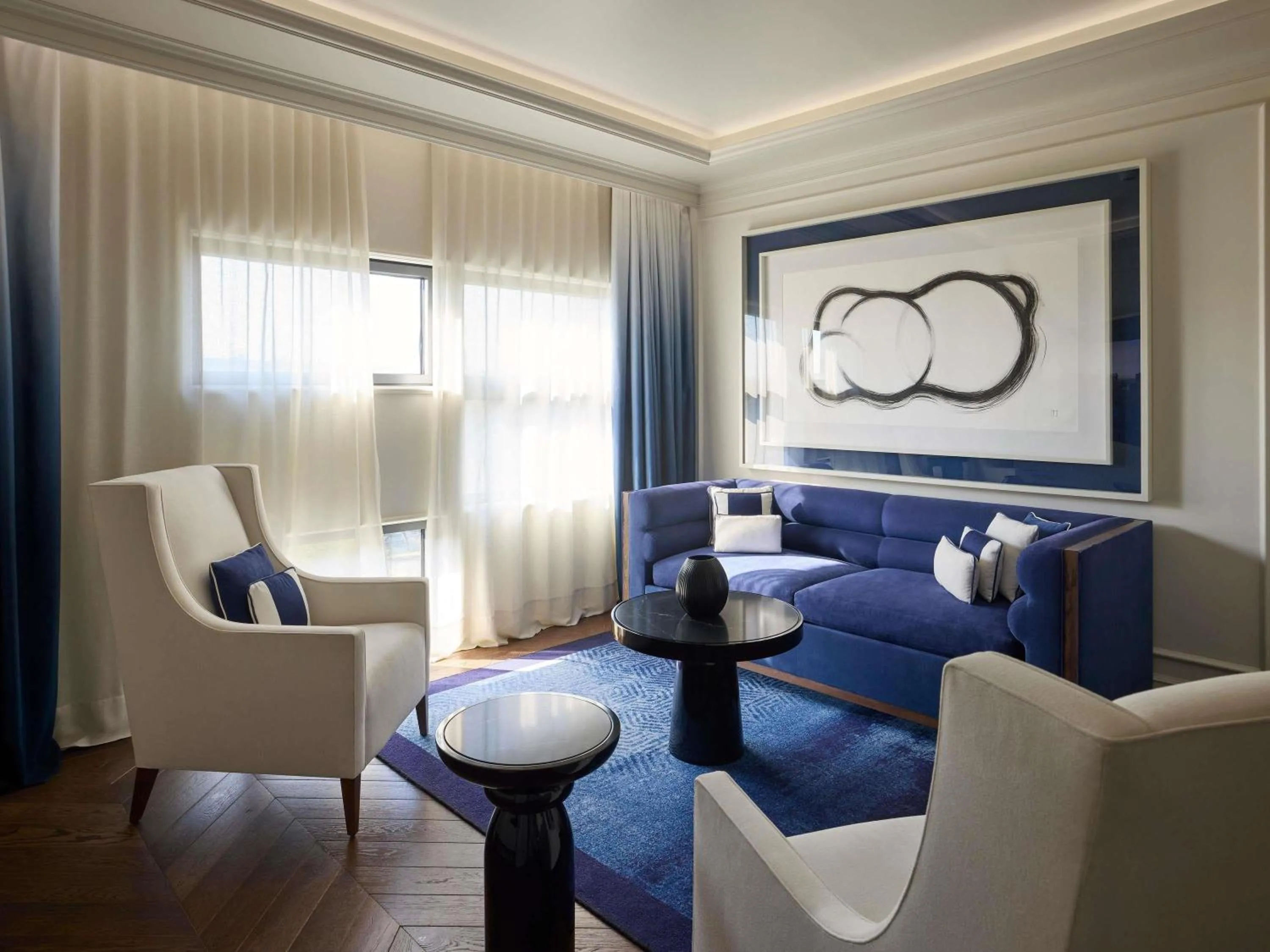 Bedroom in Sofitel Barcelona Skipper