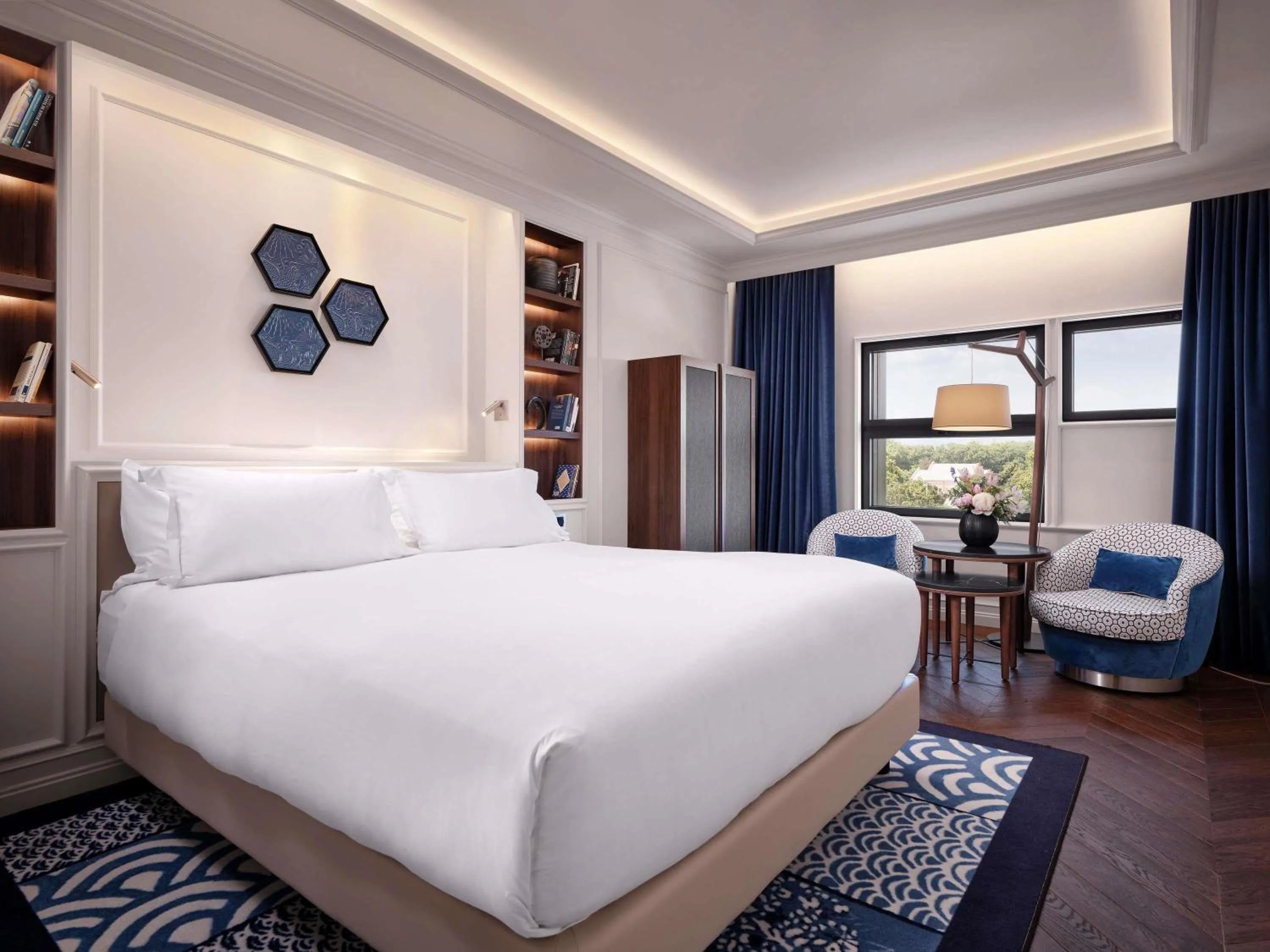 Bedroom, Bed in Sofitel Barcelona Skipper