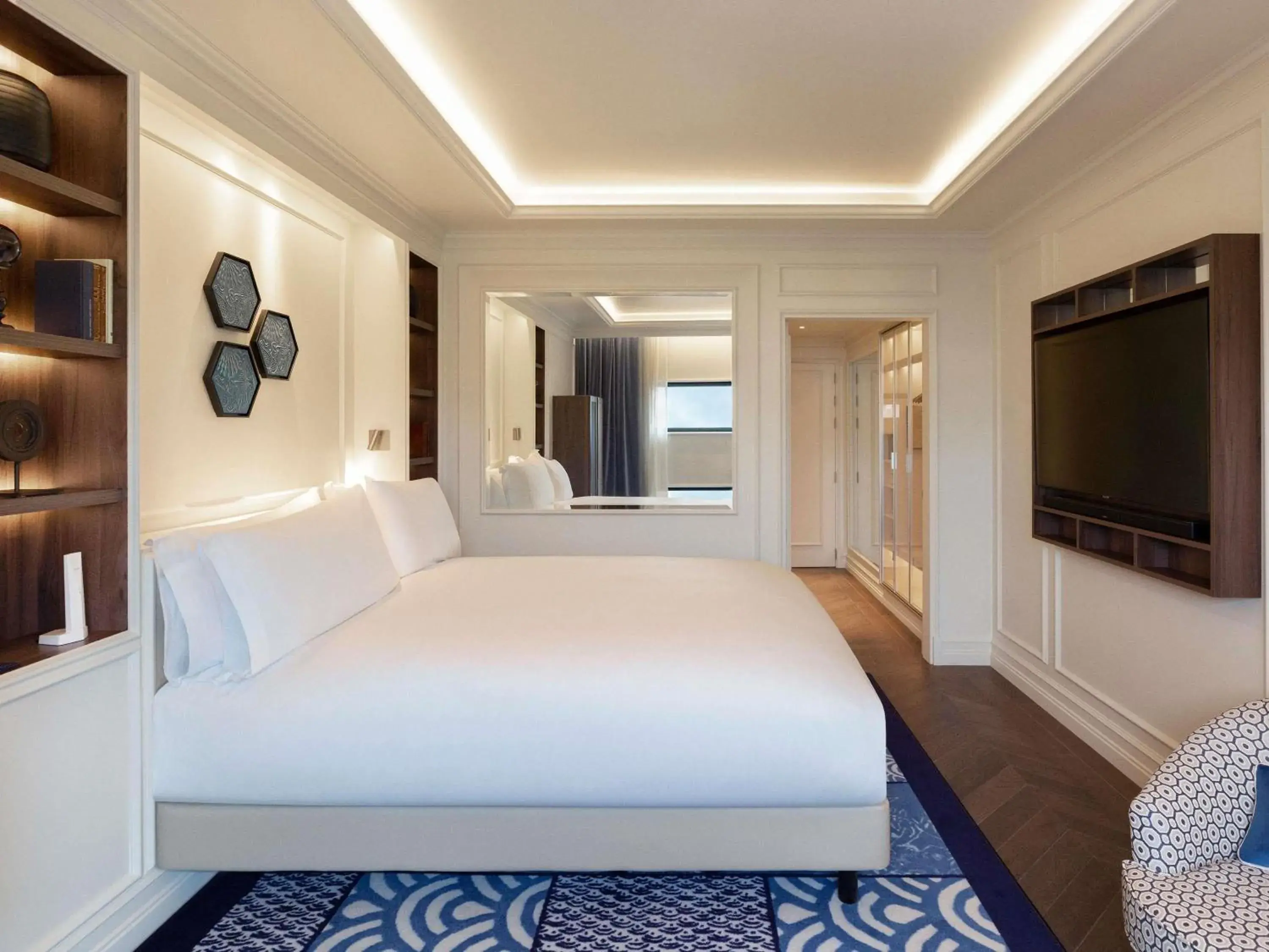 Bedroom, Bed in Sofitel Barcelona Skipper Bedroom, Bed in Sofitel Barcelona Skipper