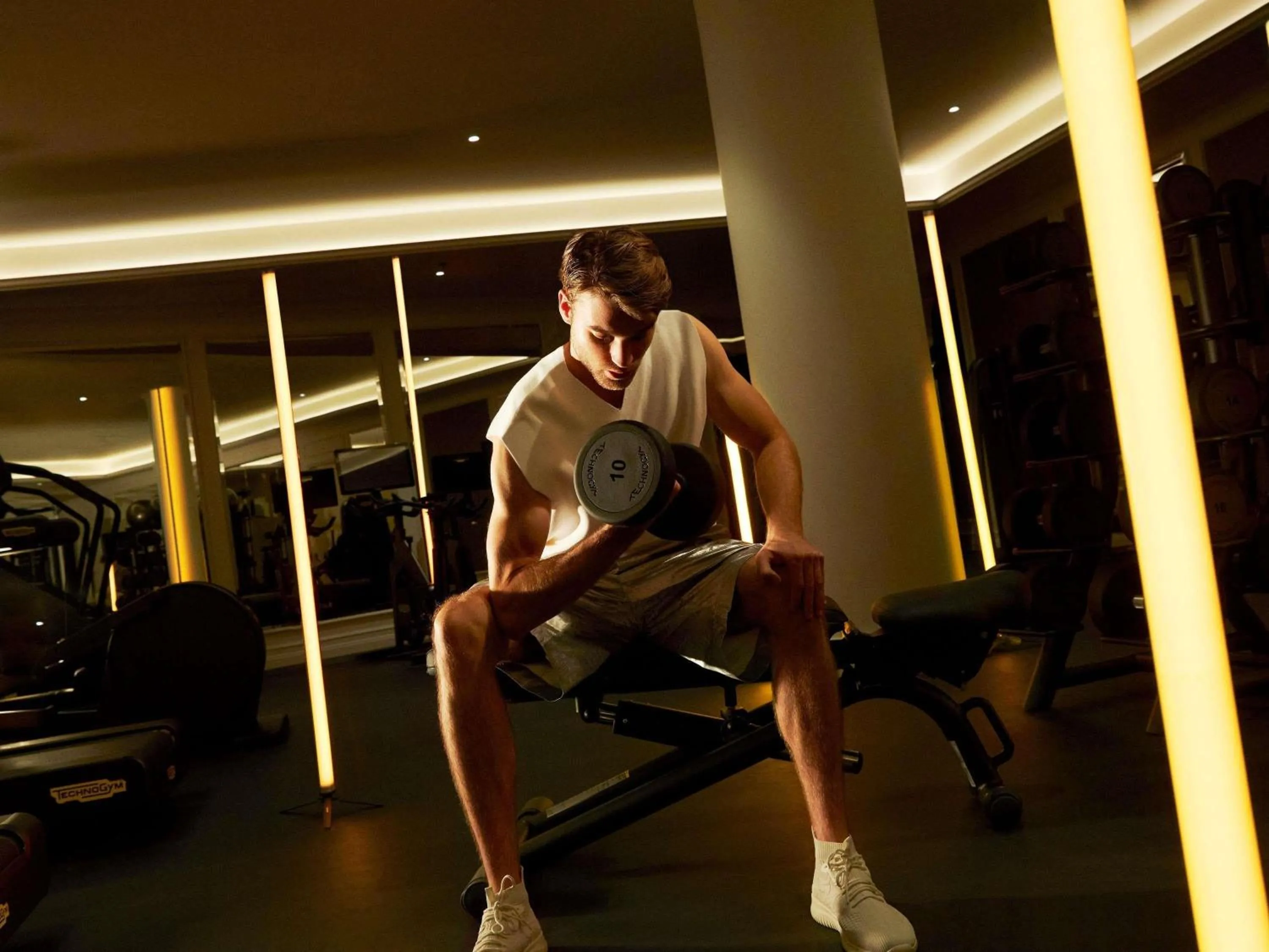 Fitness centre/facilities in Sofitel Barcelona Skipper
