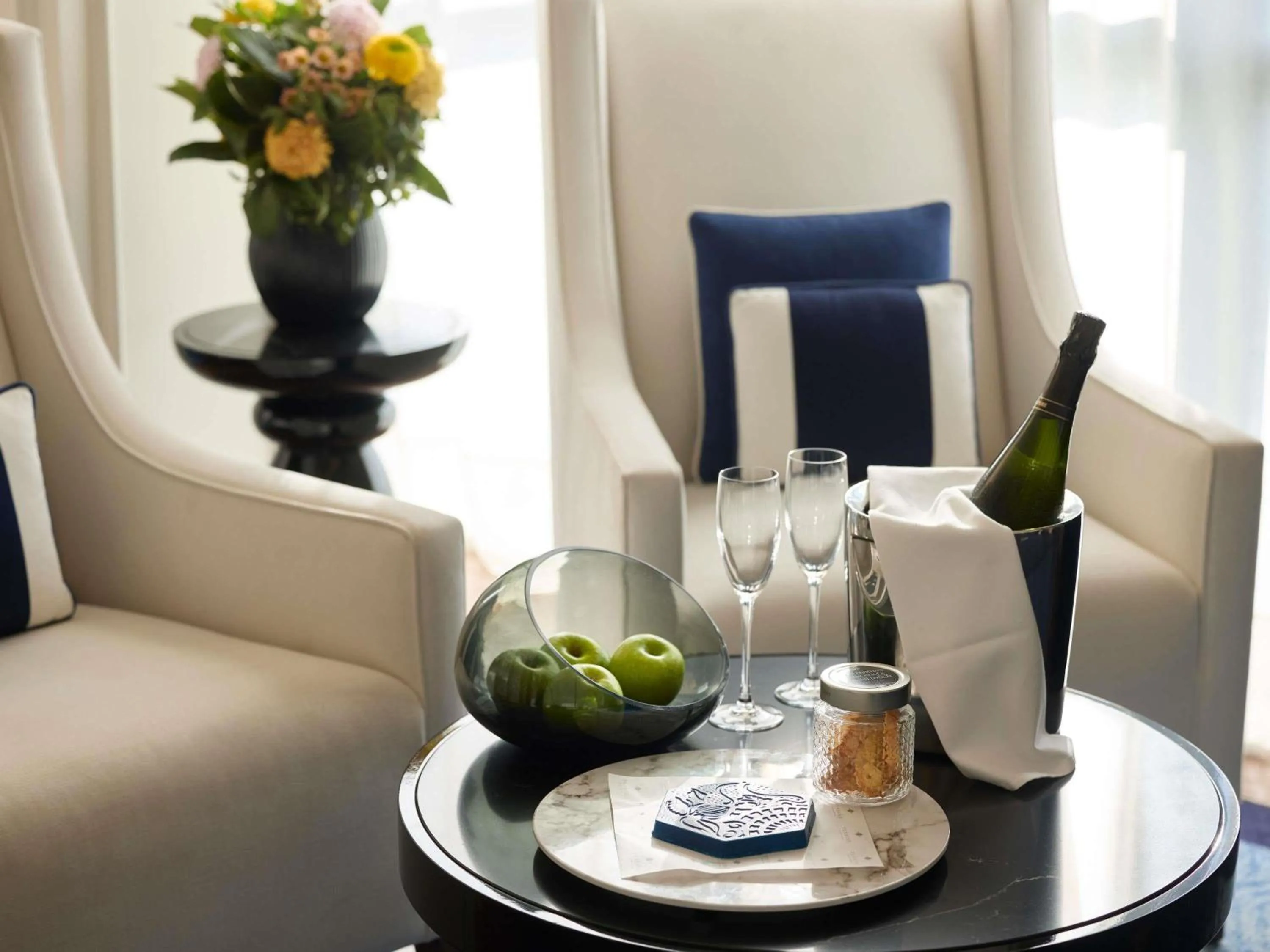 Bedroom in Sofitel Barcelona Skipper