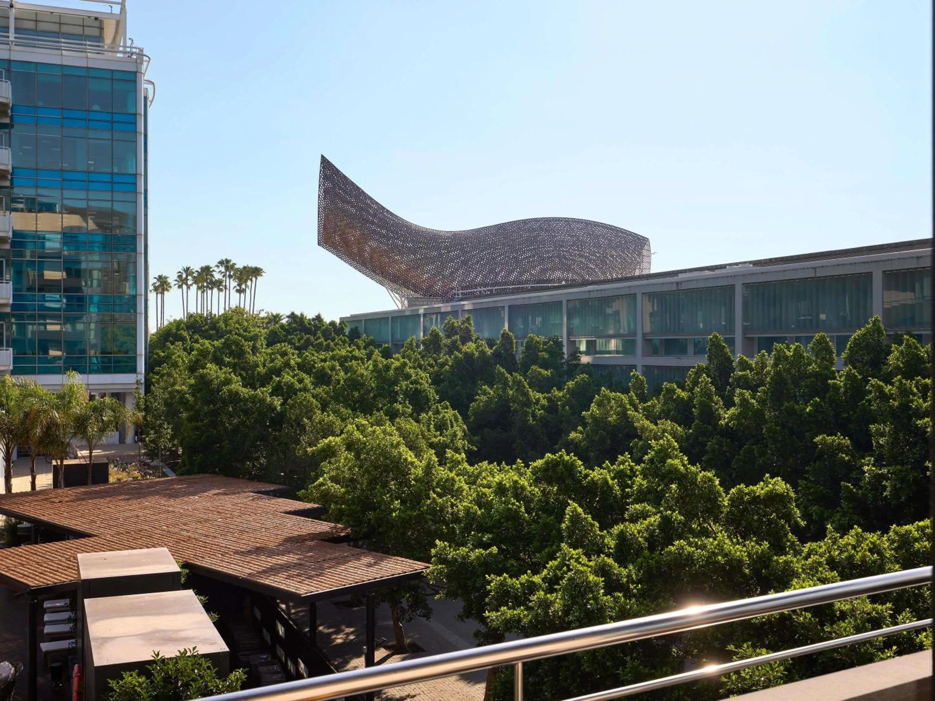 Bedroom in Sofitel Barcelona Skipper