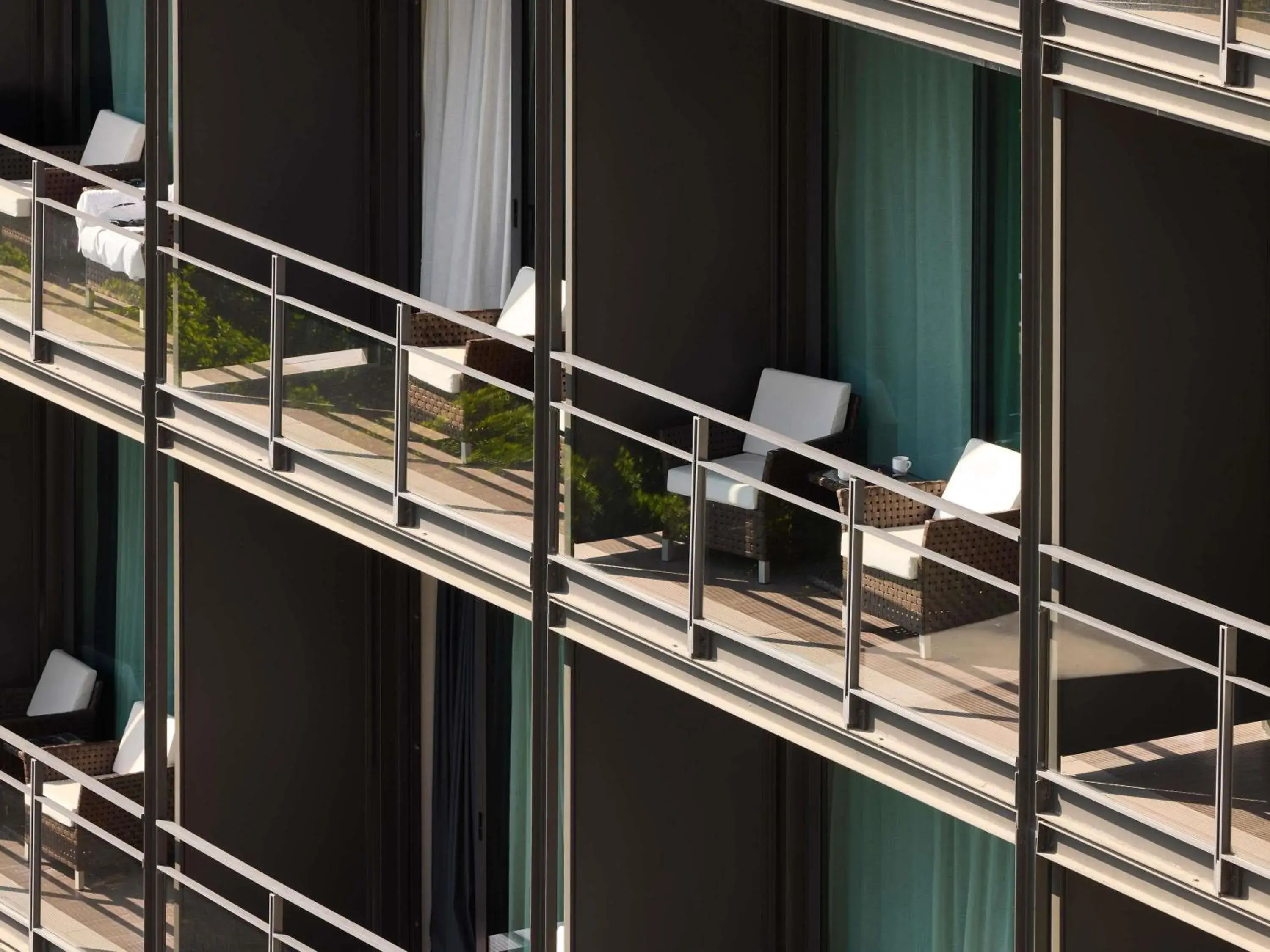 Bedroom in Sofitel Barcelona Skipper Bedroom in Sofitel Barcelona Skipper
