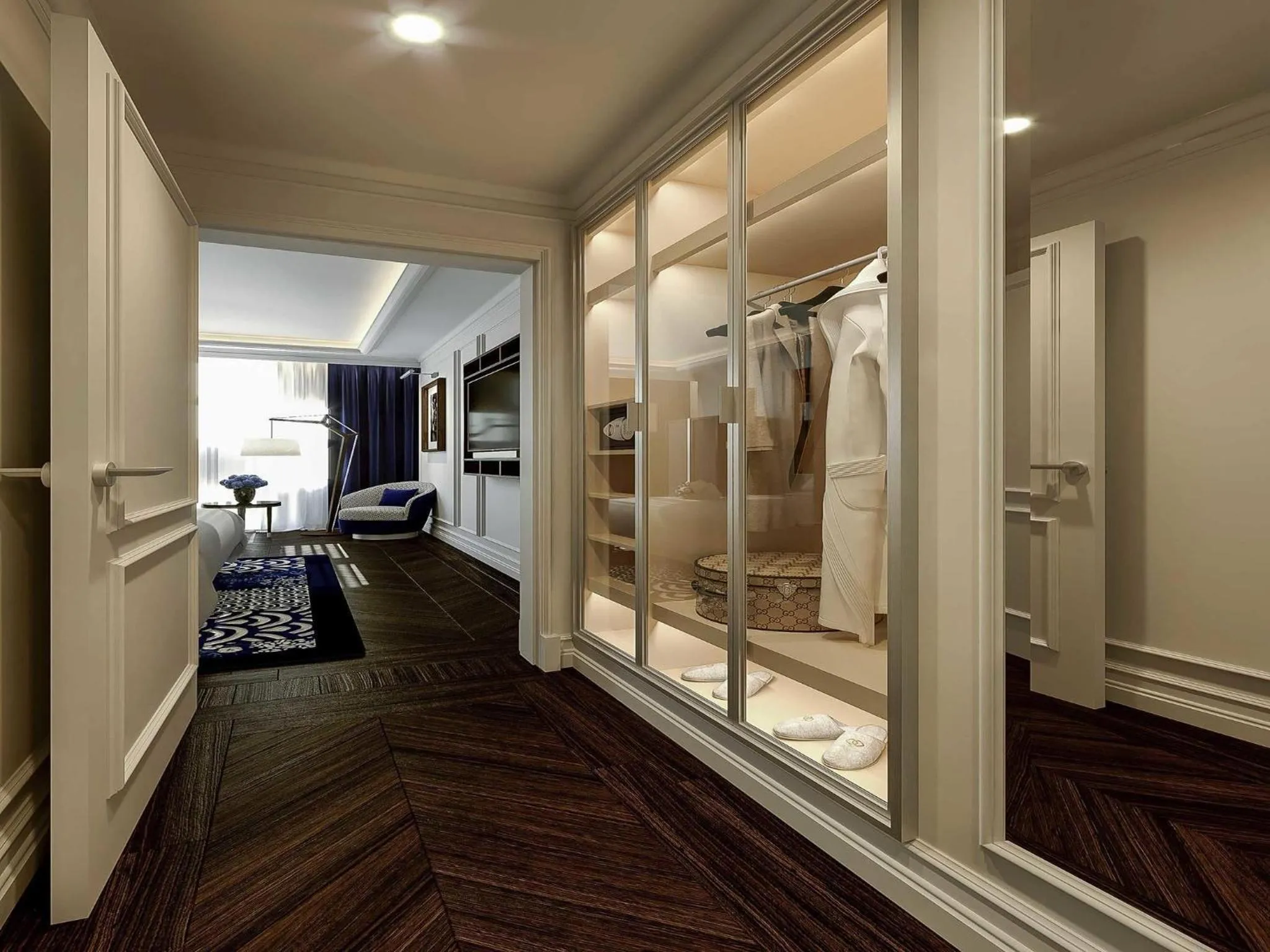 Bedroom in Sofitel Barcelona Skipper