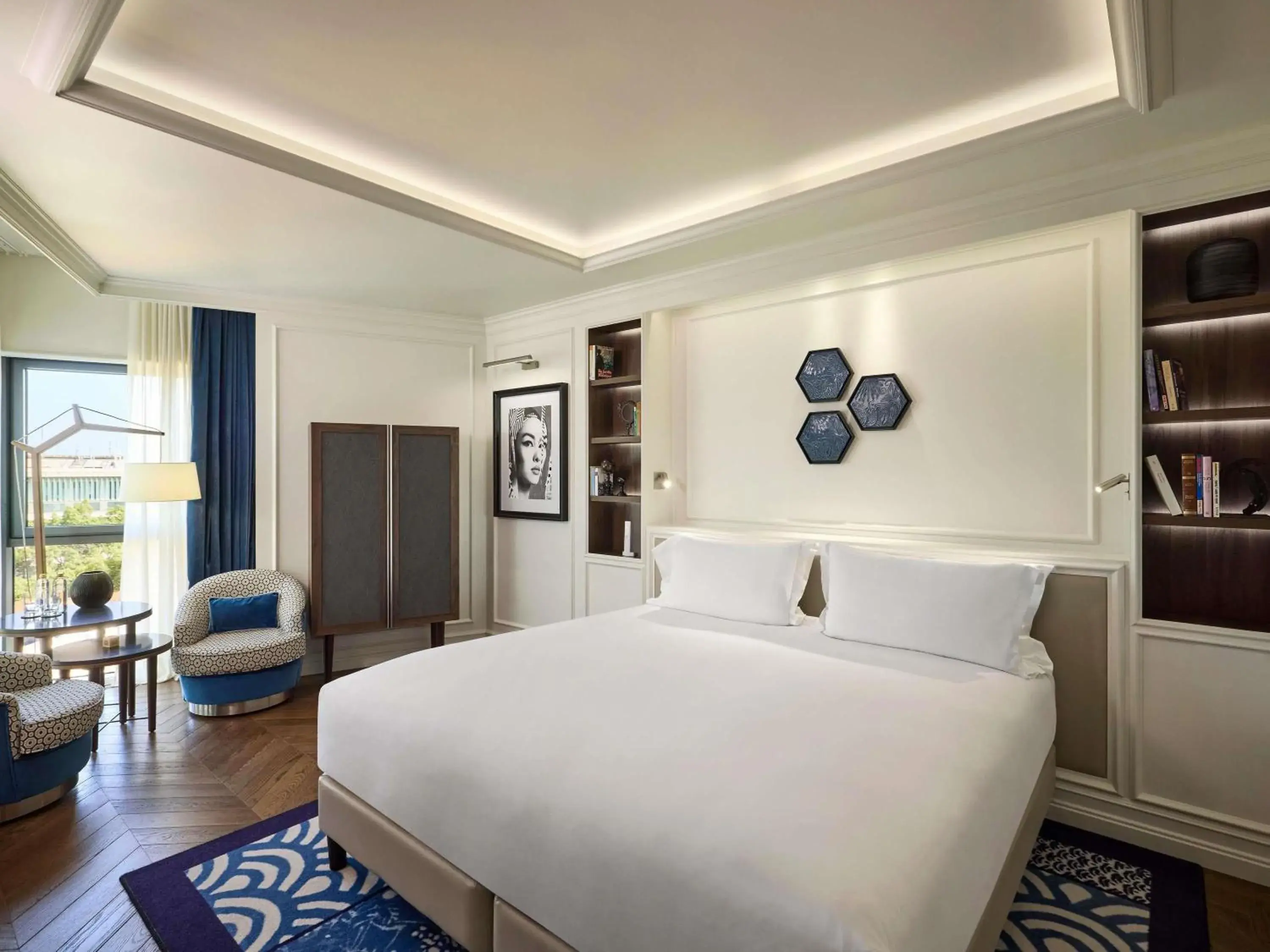 Bedroom, Bed in Sofitel Barcelona Skipper Bedroom, Bed in Sofitel Barcelona Skipper