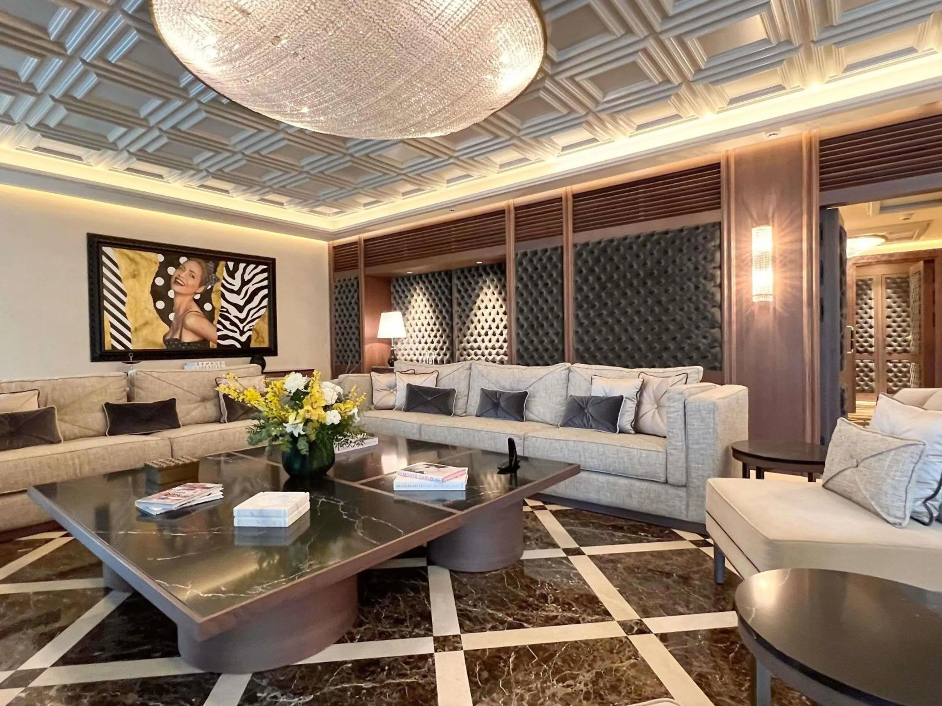 Bedroom in Sofitel Barcelona Skipper