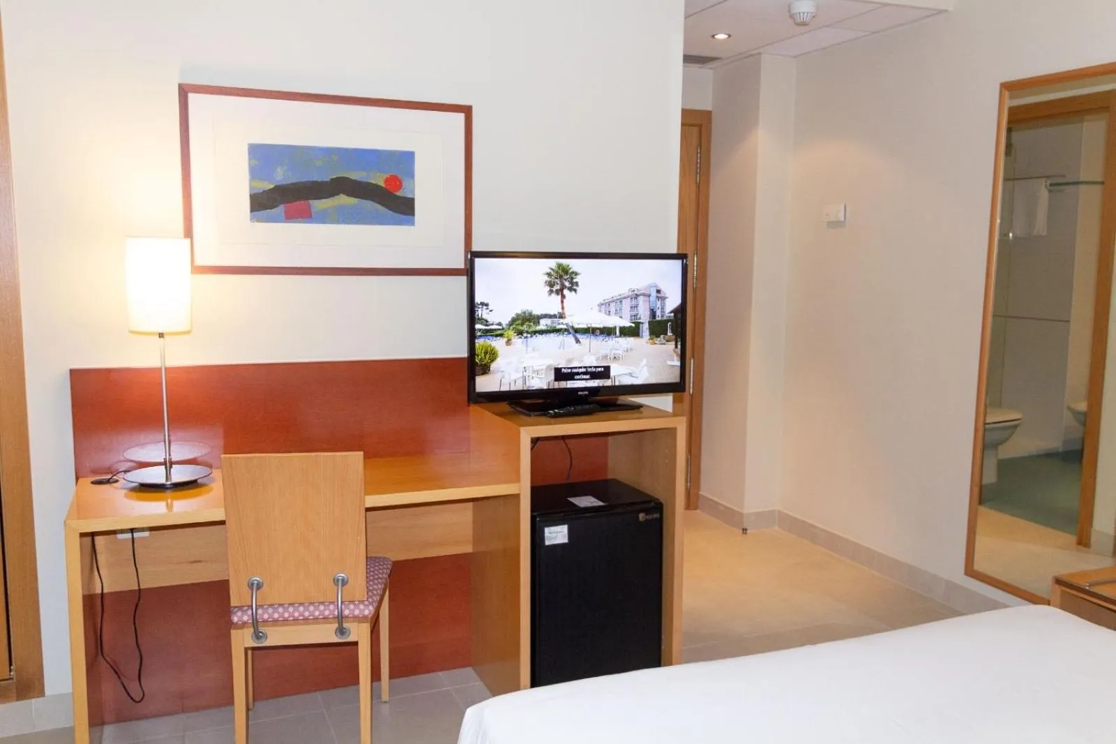 Bed in Hotel Canelas