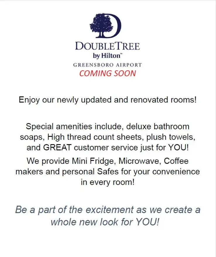 Doubletree By Hilton Greensboro Airport Doubletree By Hilton Greensboro Airport