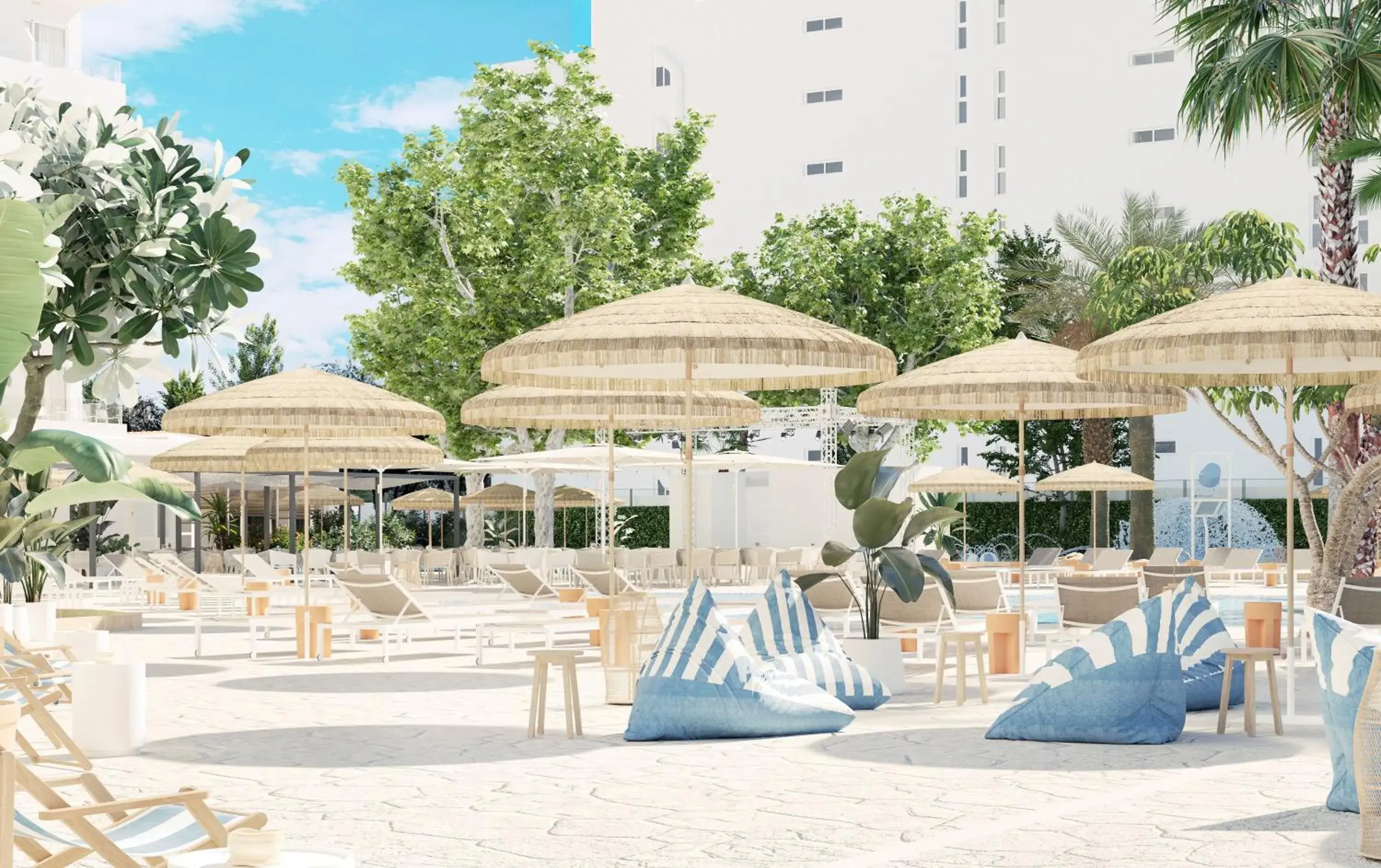 Swimming pool in HSM Atlantic Park Swimming pool in HSM Atlantic Park