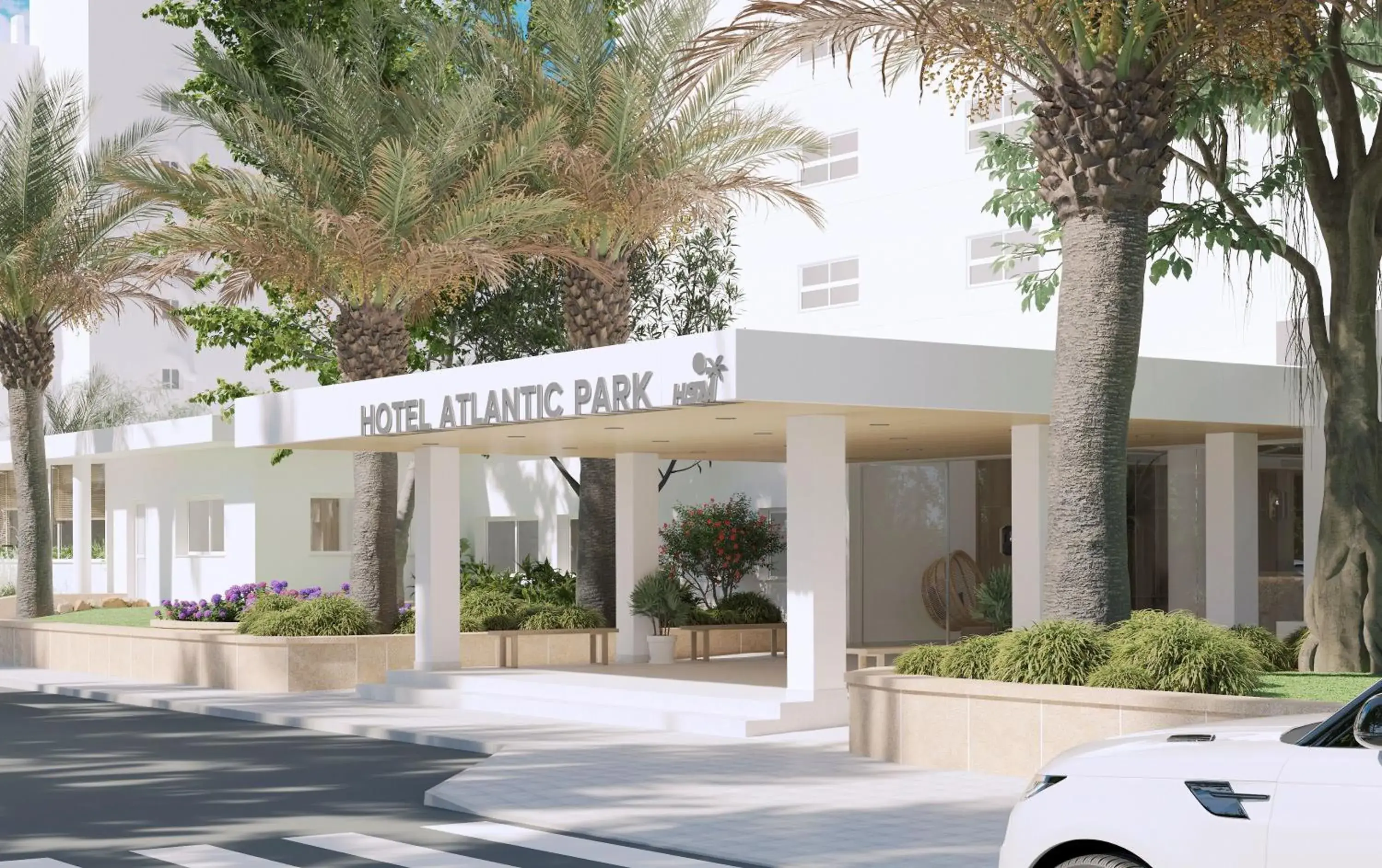 Facade/entrance in HSM Atlantic Park Facade/entrance in HSM Atlantic Park