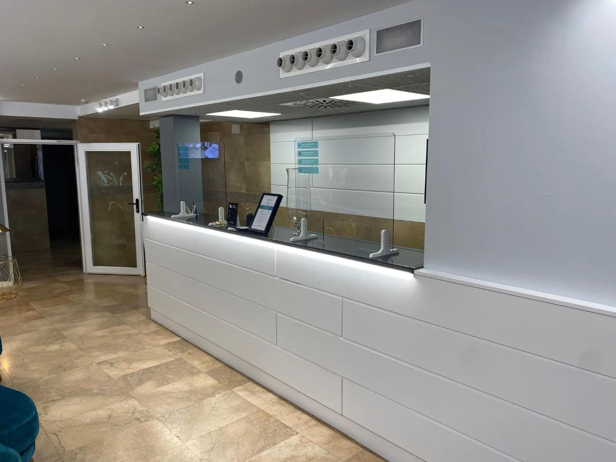 Lobby or reception in Hotel Alda Zaragoza Independencia