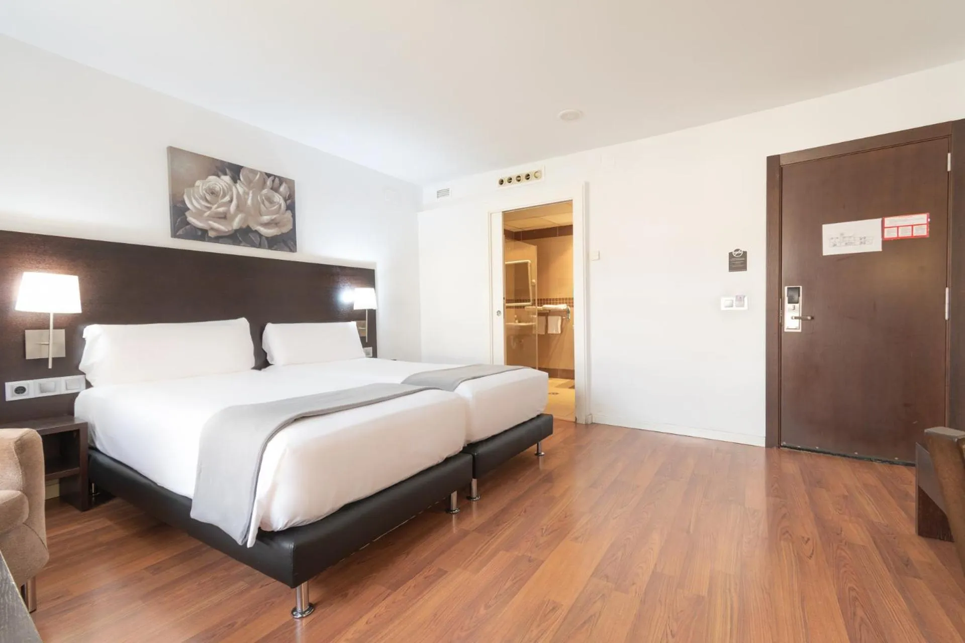 Bed in Hotel Alda Zaragoza Independencia