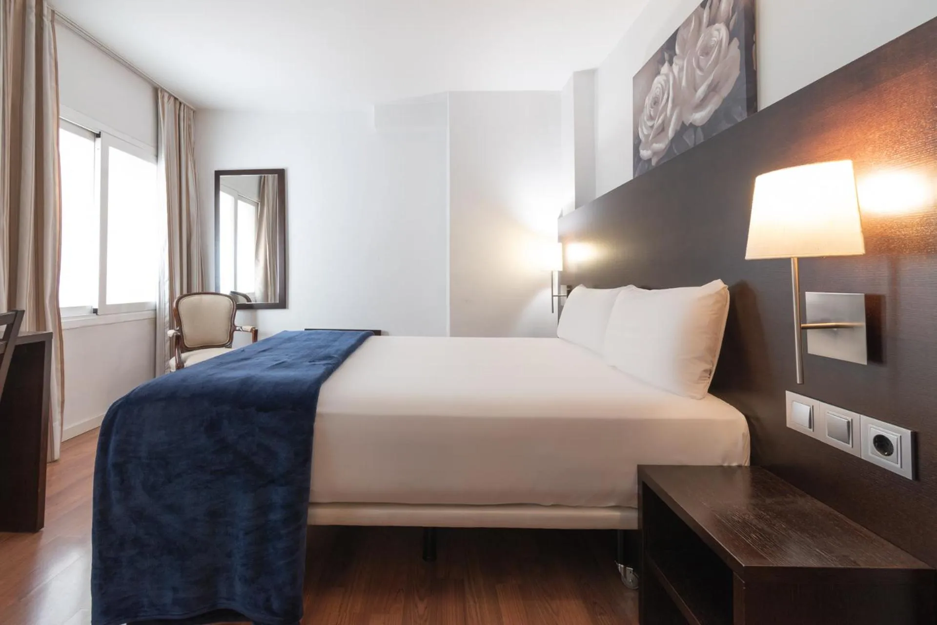 Bed in Hotel Alda Zaragoza Independencia