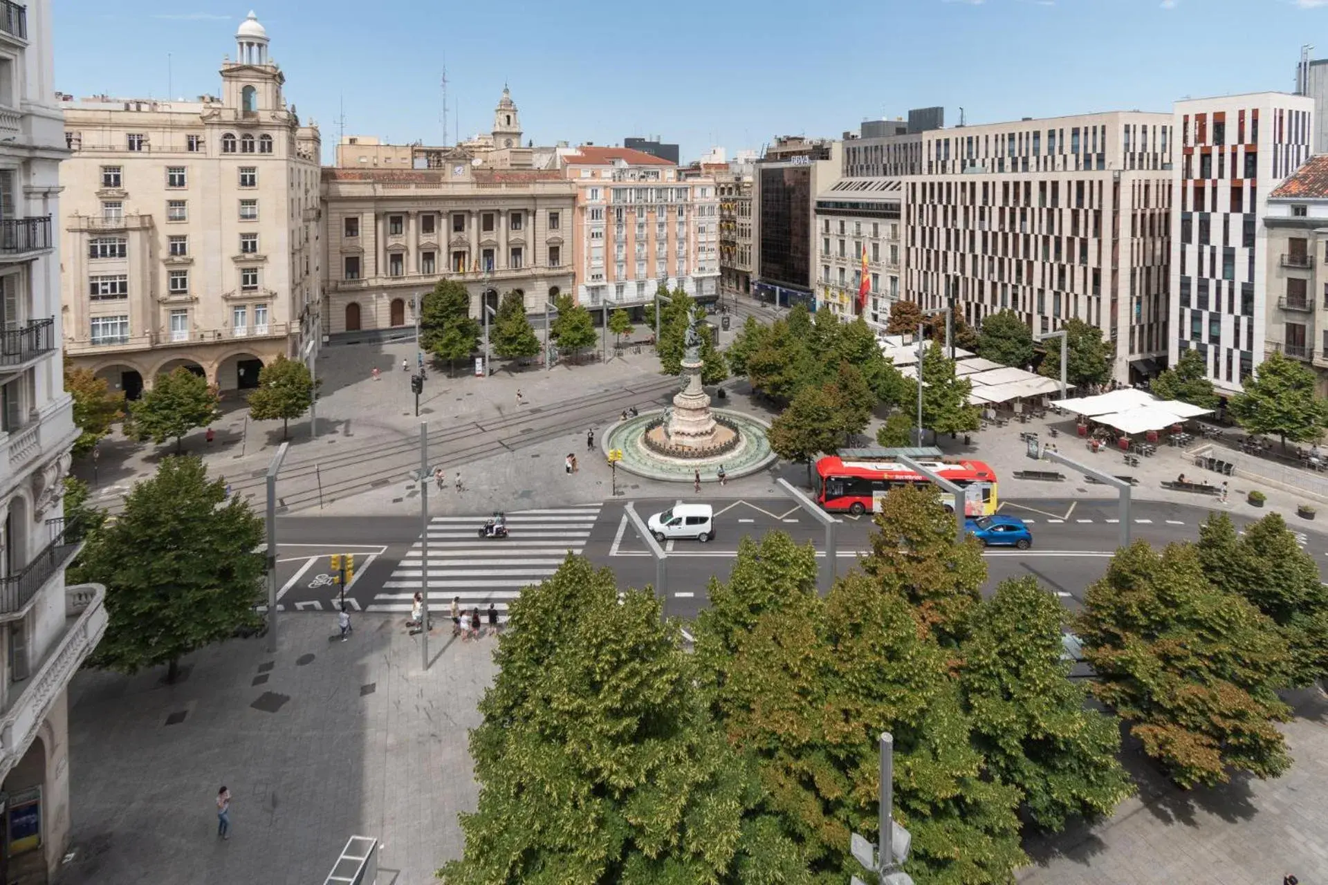 Street view in Hotel Alda Zaragoza Independencia Street view in Hotel Alda Zaragoza Independencia