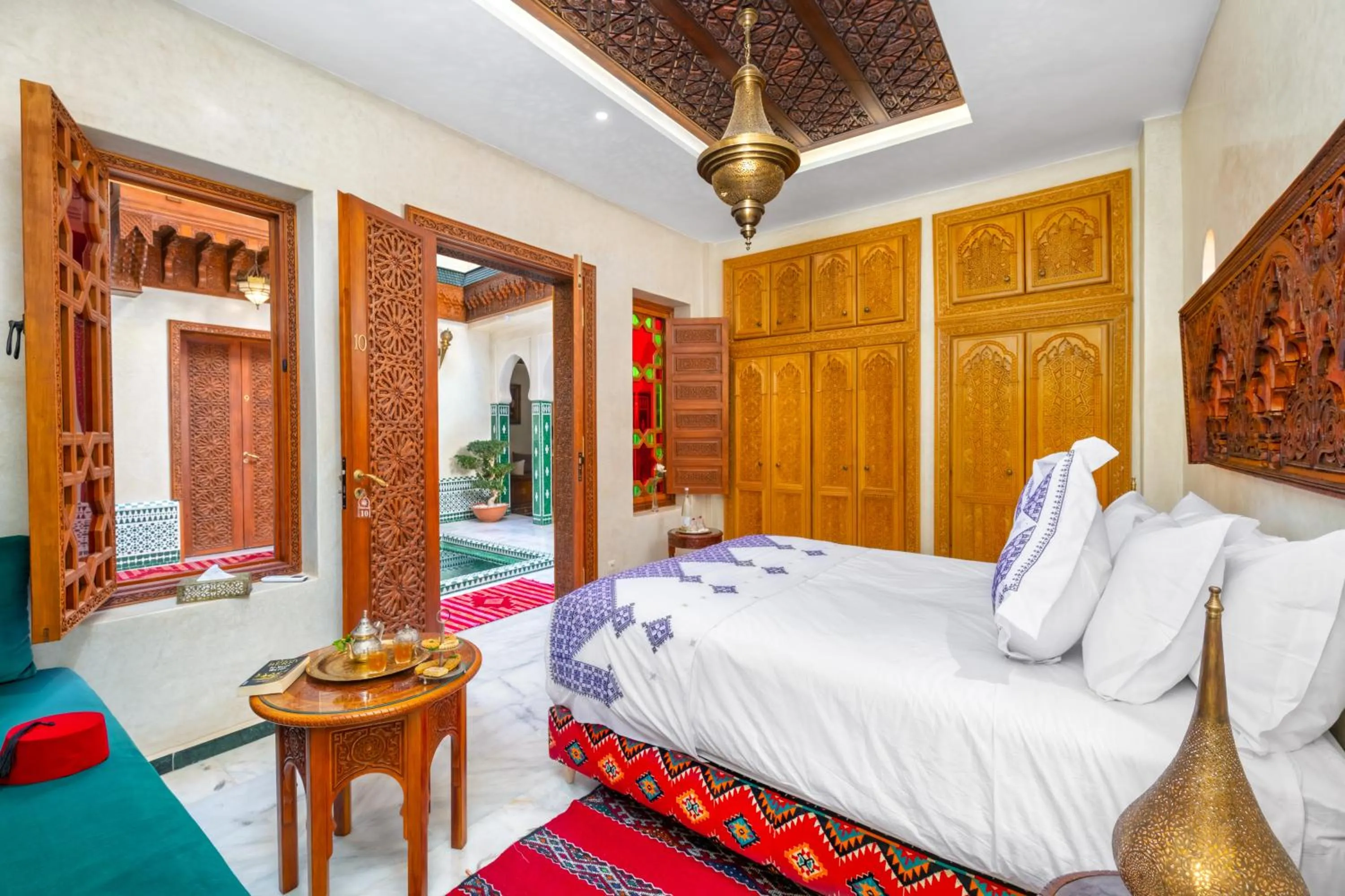 Photo of the whole room, Bed in Riad Diamond Of Marrakech & Spa