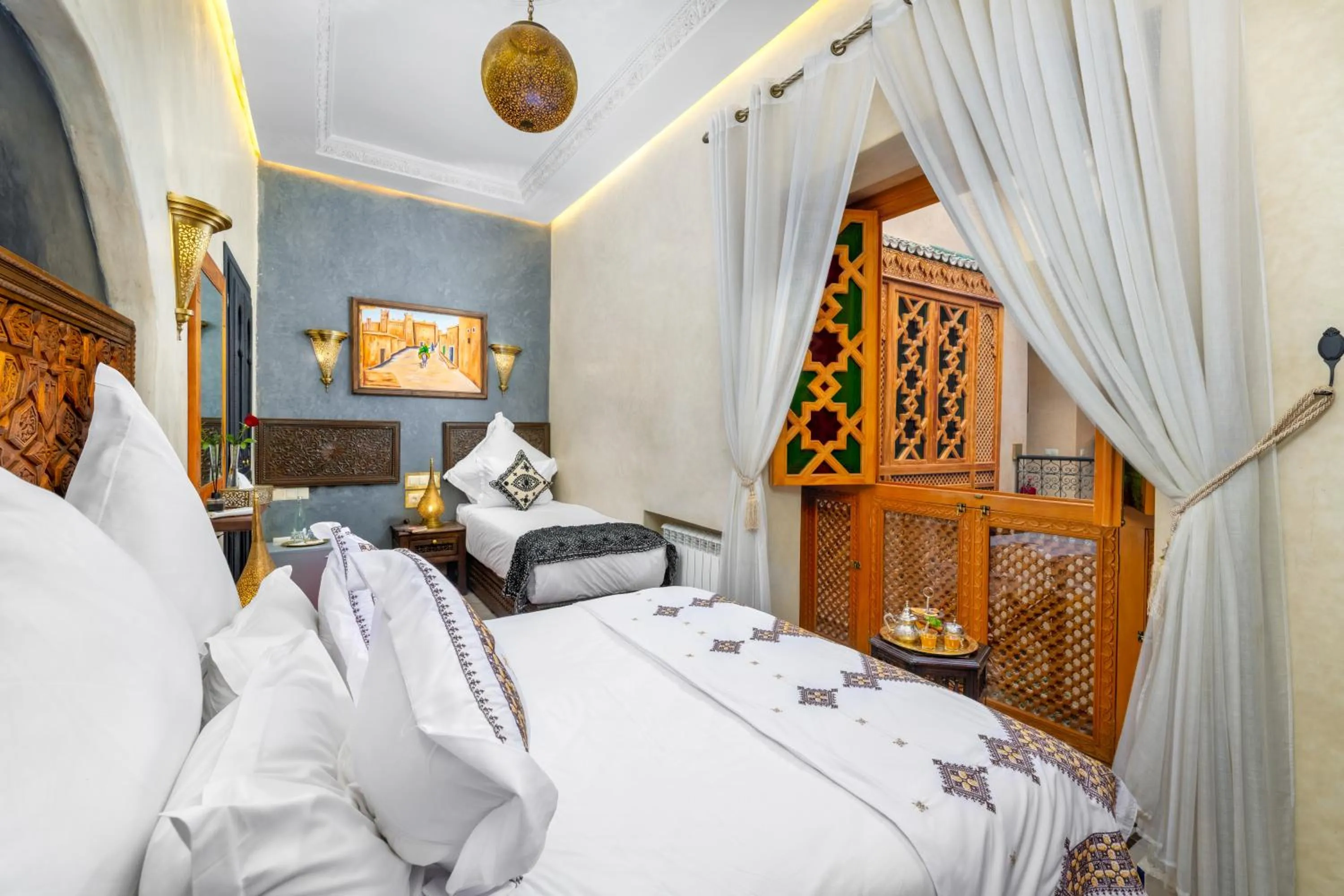 Photo of the whole room, Bed in Riad Diamond Of Marrakech & Spa