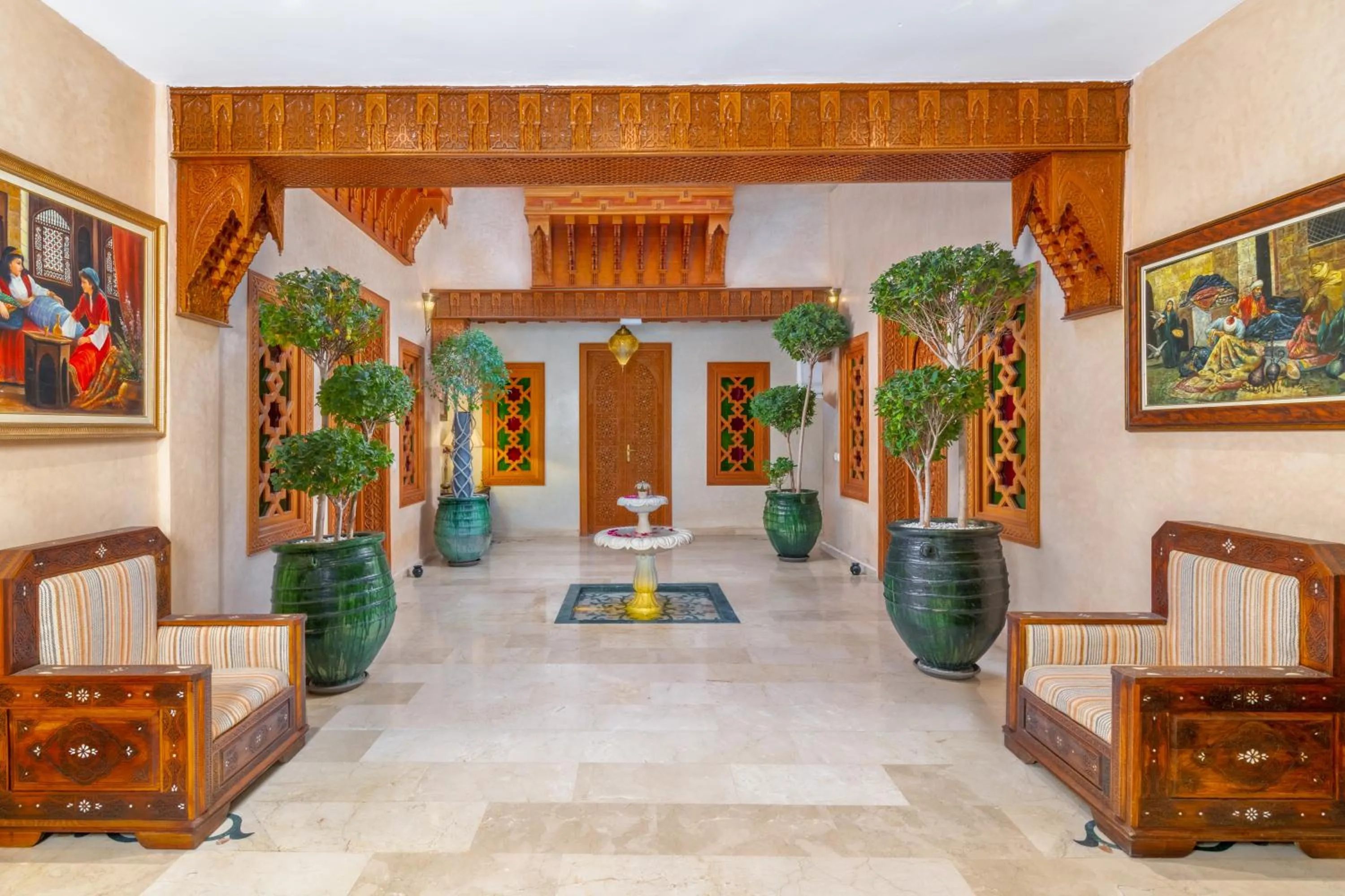 Patio in Riad Diamond Of Marrakech & Spa