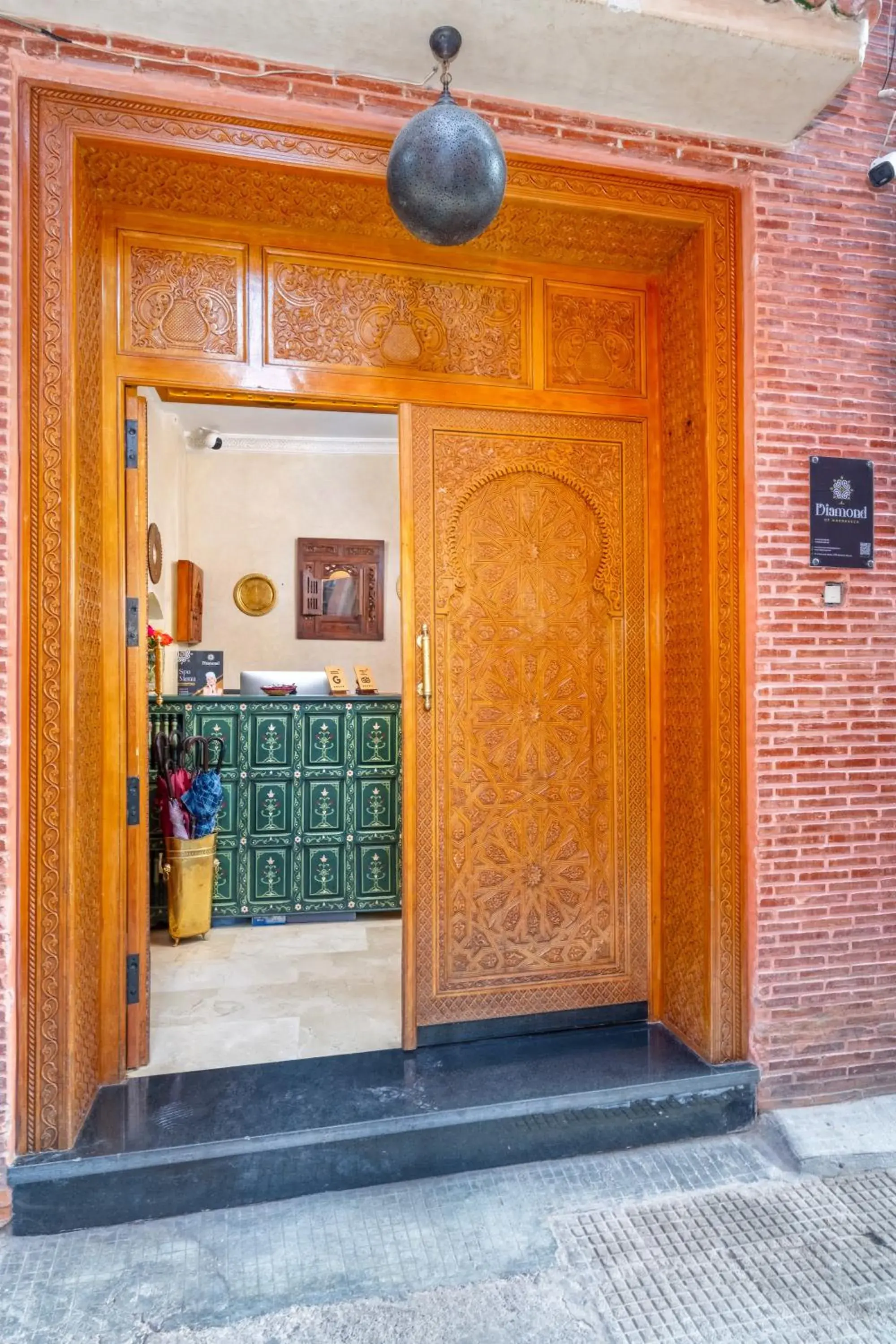 Facade/entrance in Riad Diamond Of Marrakech & Spa Facade/entrance in Riad Diamond Of Marrakech & Spa