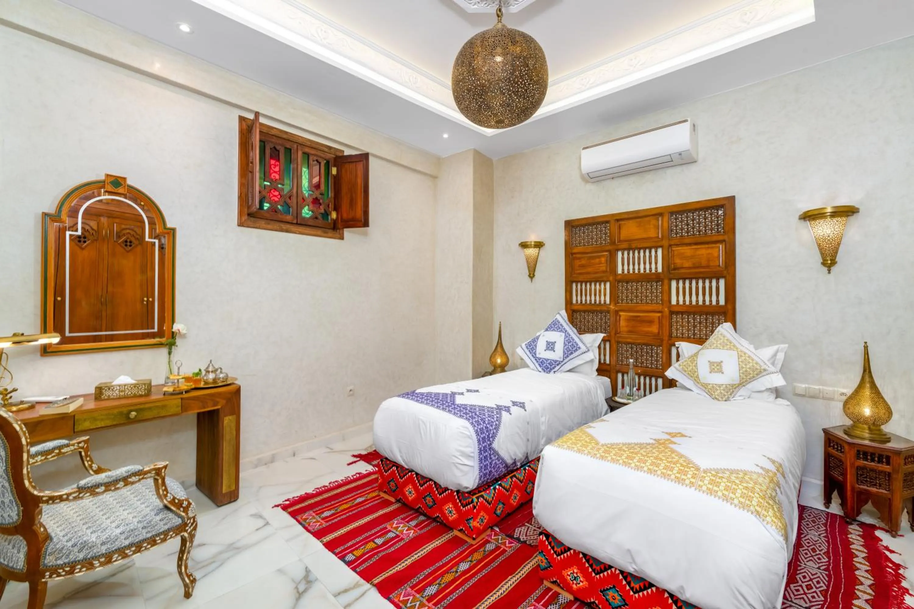 Bed in Riad Diamond Of Marrakech & Spa