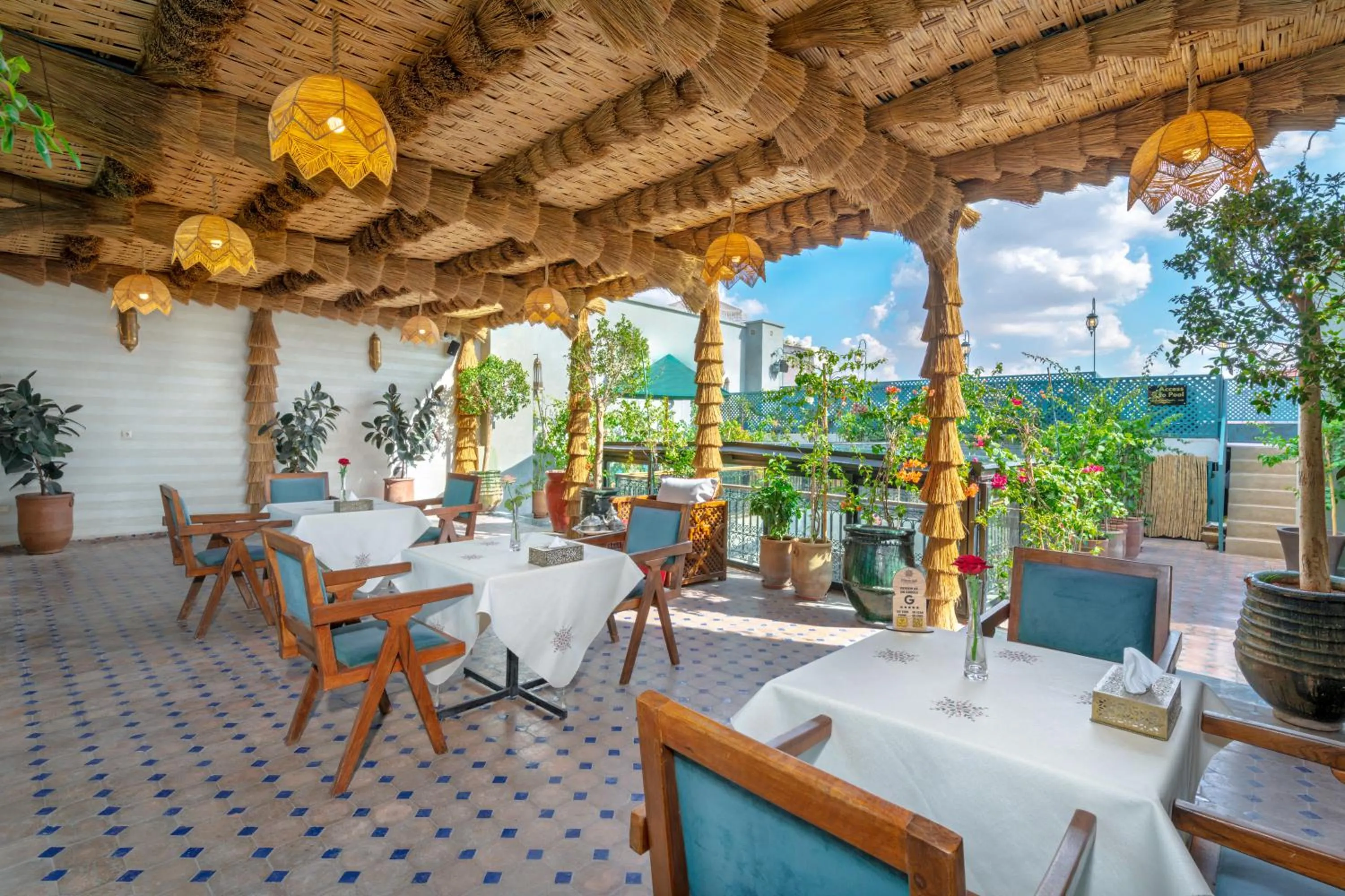 Restaurant/places to eat in Riad Diamond Of Marrakech & Spa