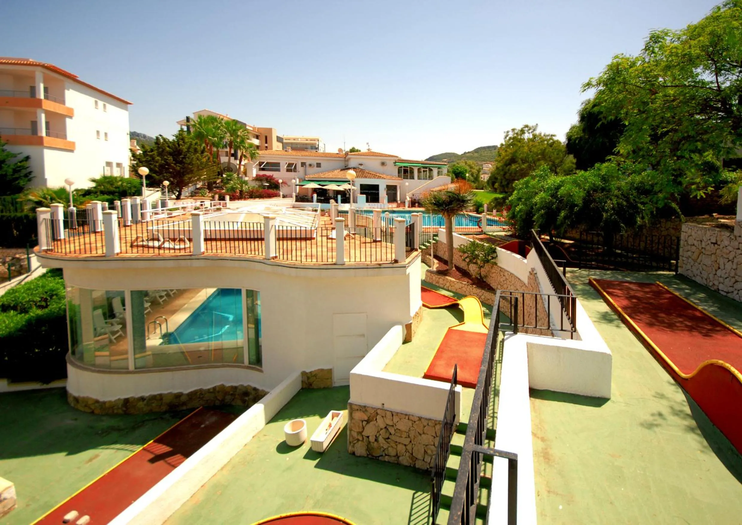 Minigolf in Complejo Bellavista Residencial
