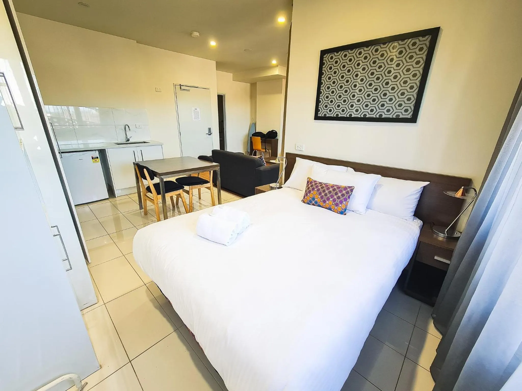 Photo of the whole room in Exodus Dandenong Apartment Hotel