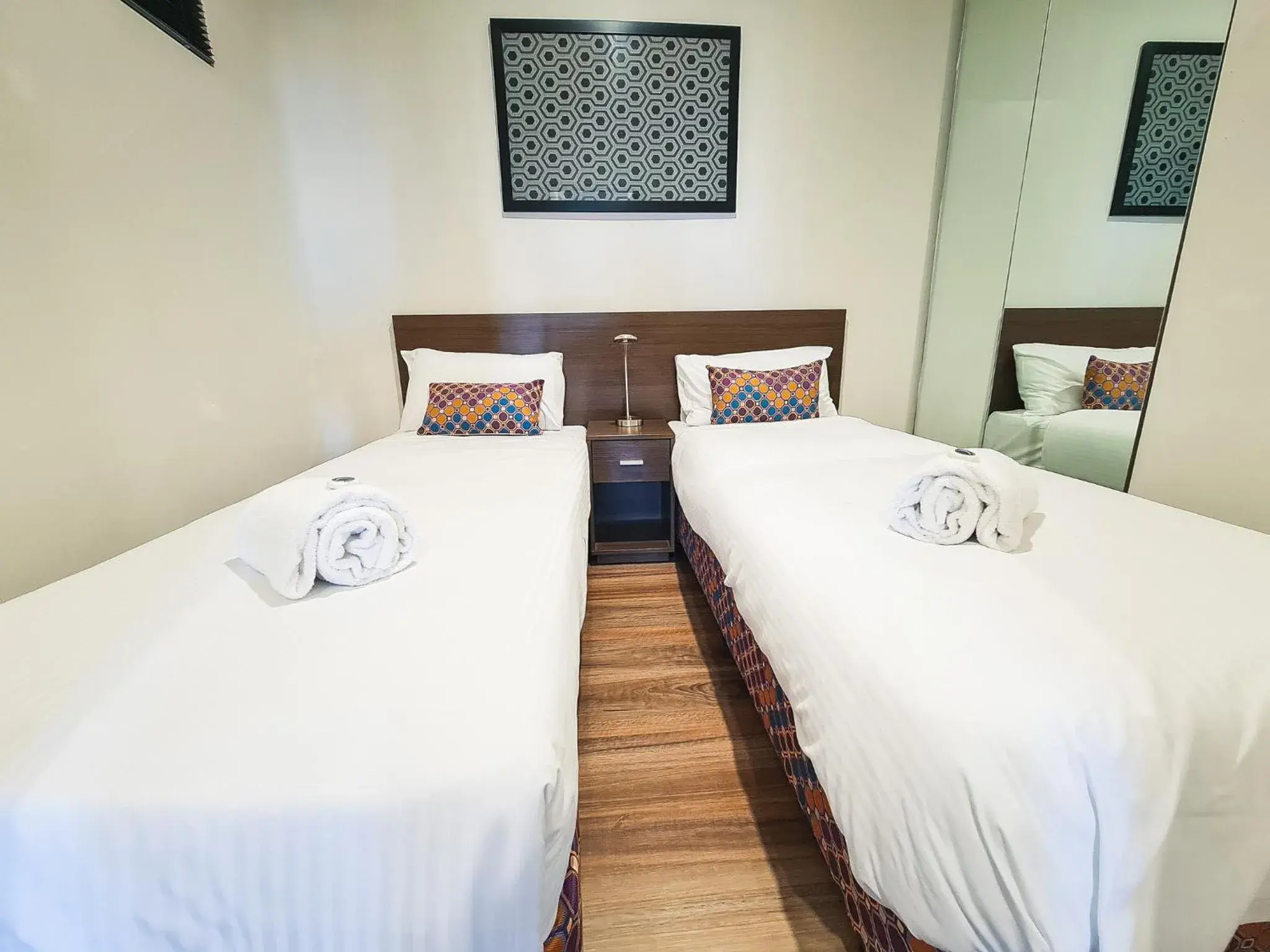 Photo of the whole room, Bed in Exodus Dandenong Apartment Hotel Photo of the whole room, Bed in Exodus Dandenong Apartment Hotel