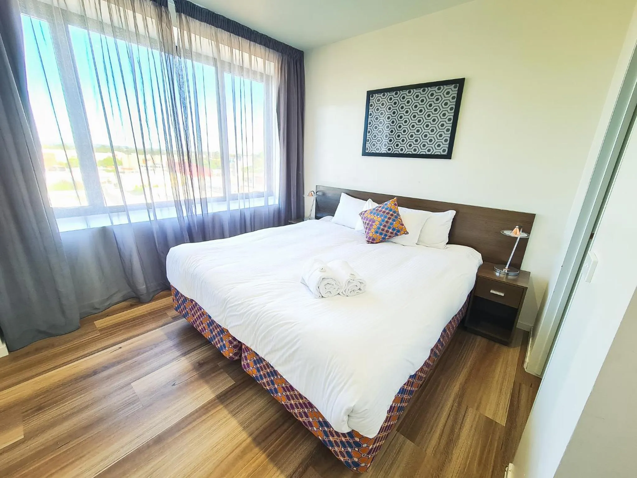 Photo of the whole room, Bed in Exodus Dandenong Apartment Hotel
