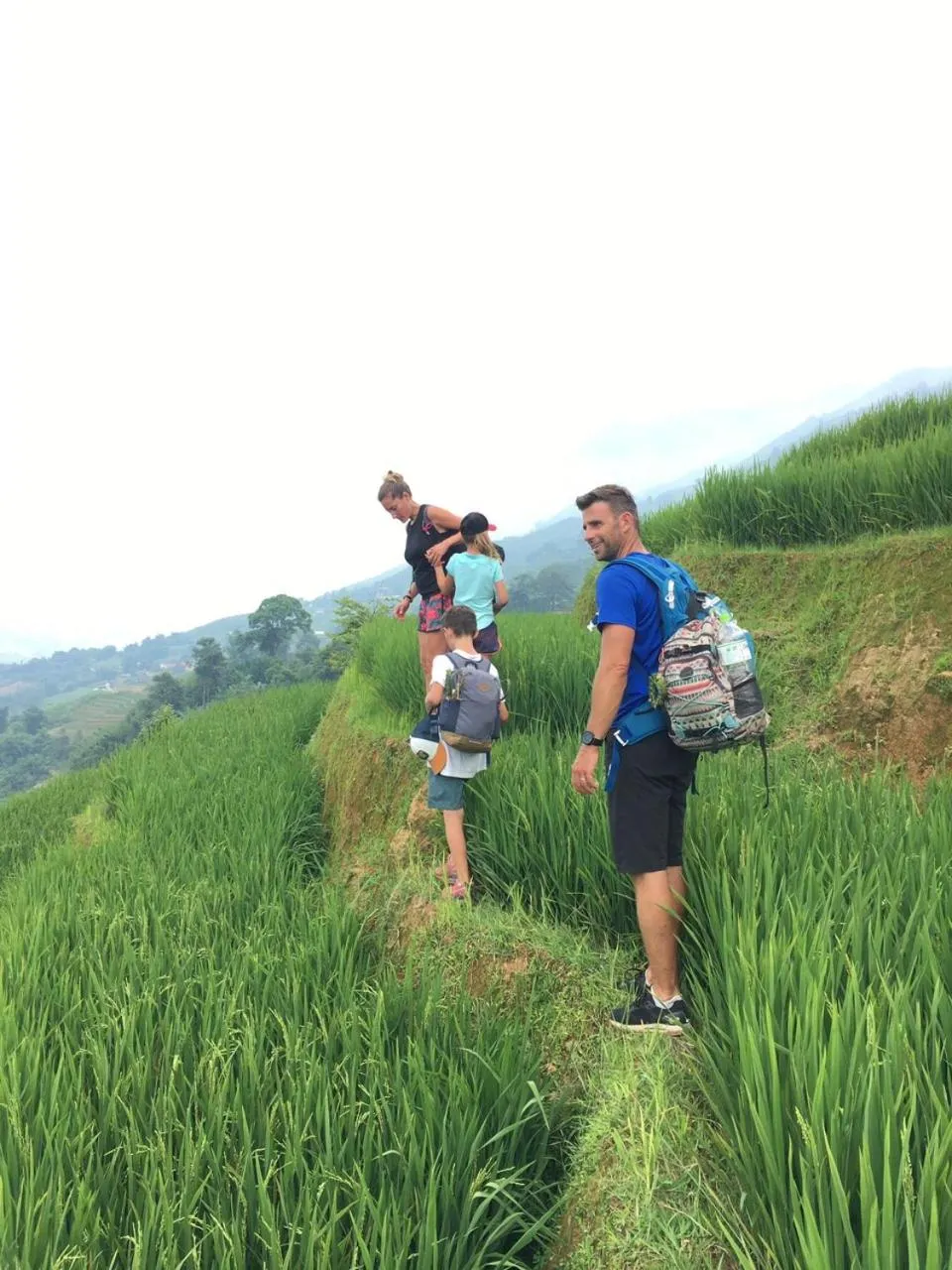 Hiking in Sapa Farmstay