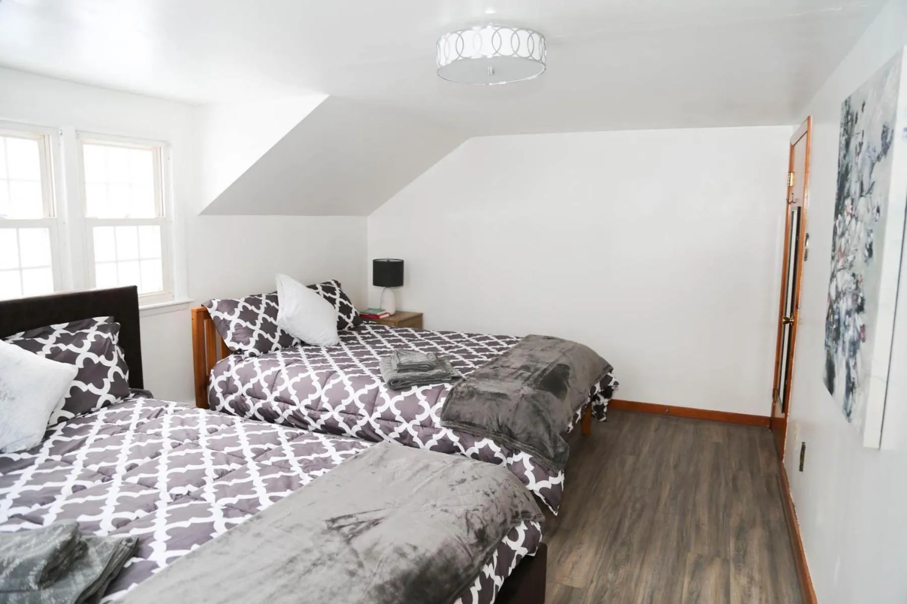 Bed in Sunset house near Sunday River Black Montain