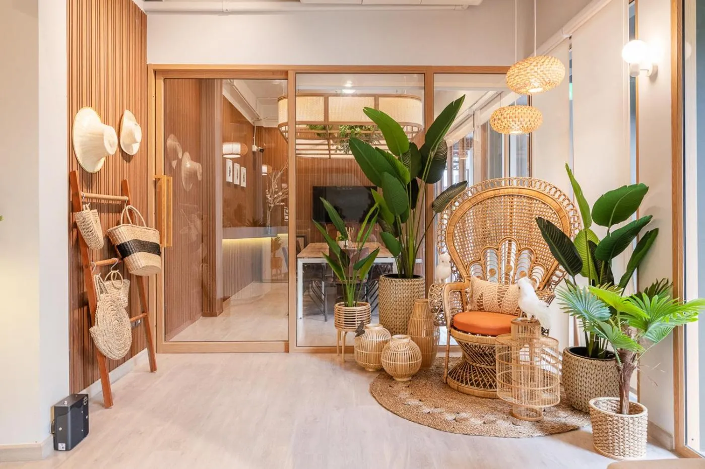 Lobby or reception, Bed in Hotel Wizpark Ratchada