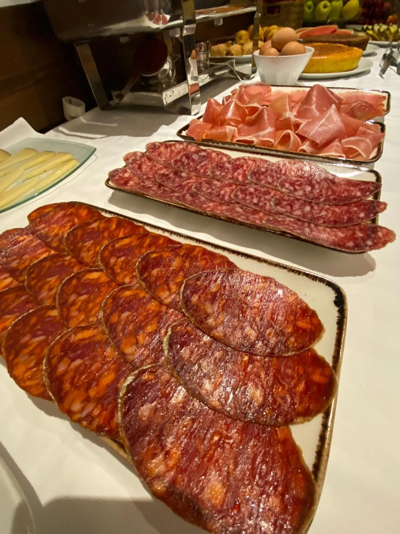 Buffet breakfast in Hotel Rua Salamanca