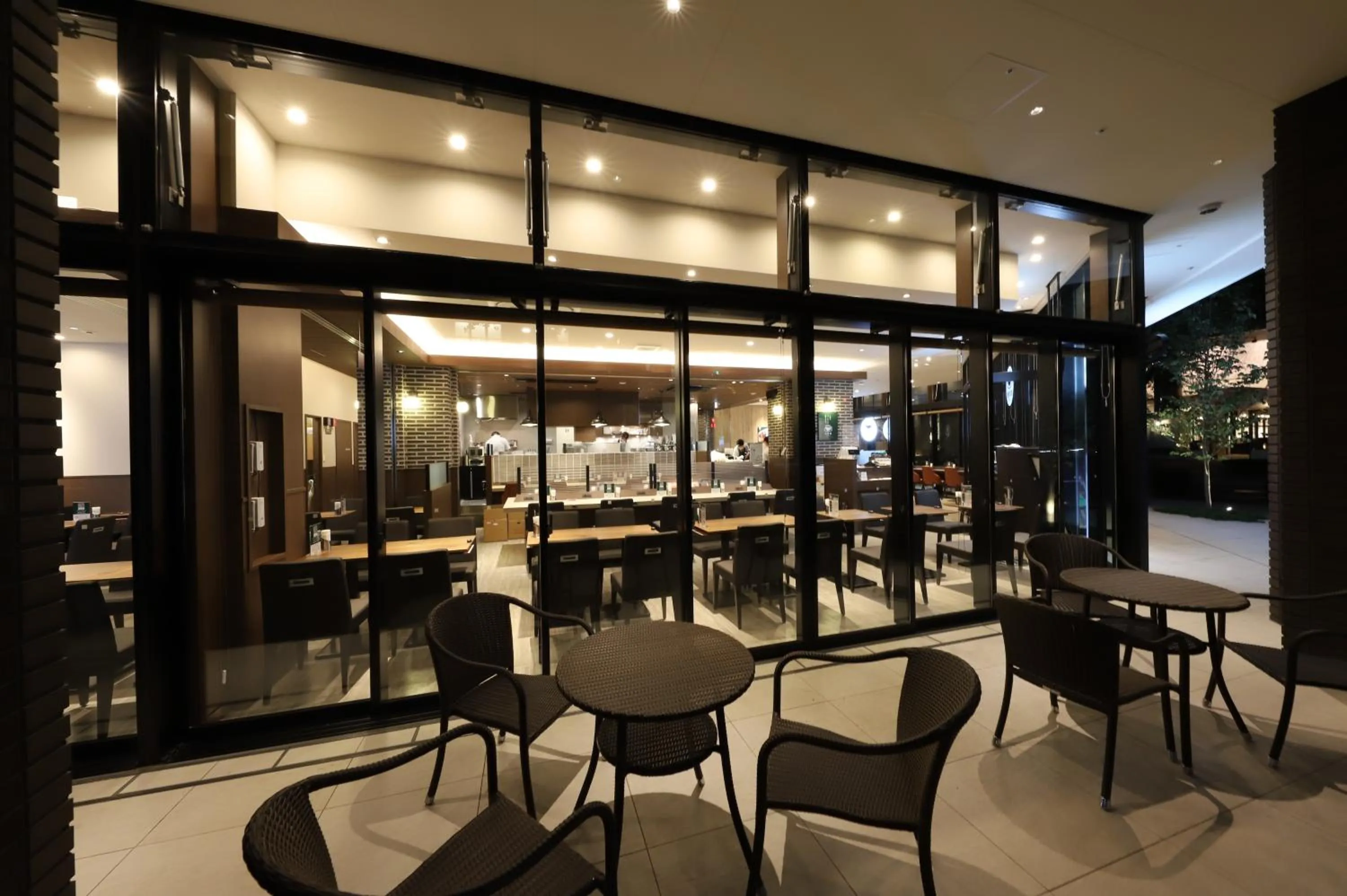 Restaurant/places to eat in Citadines Harbour Front Yokohama