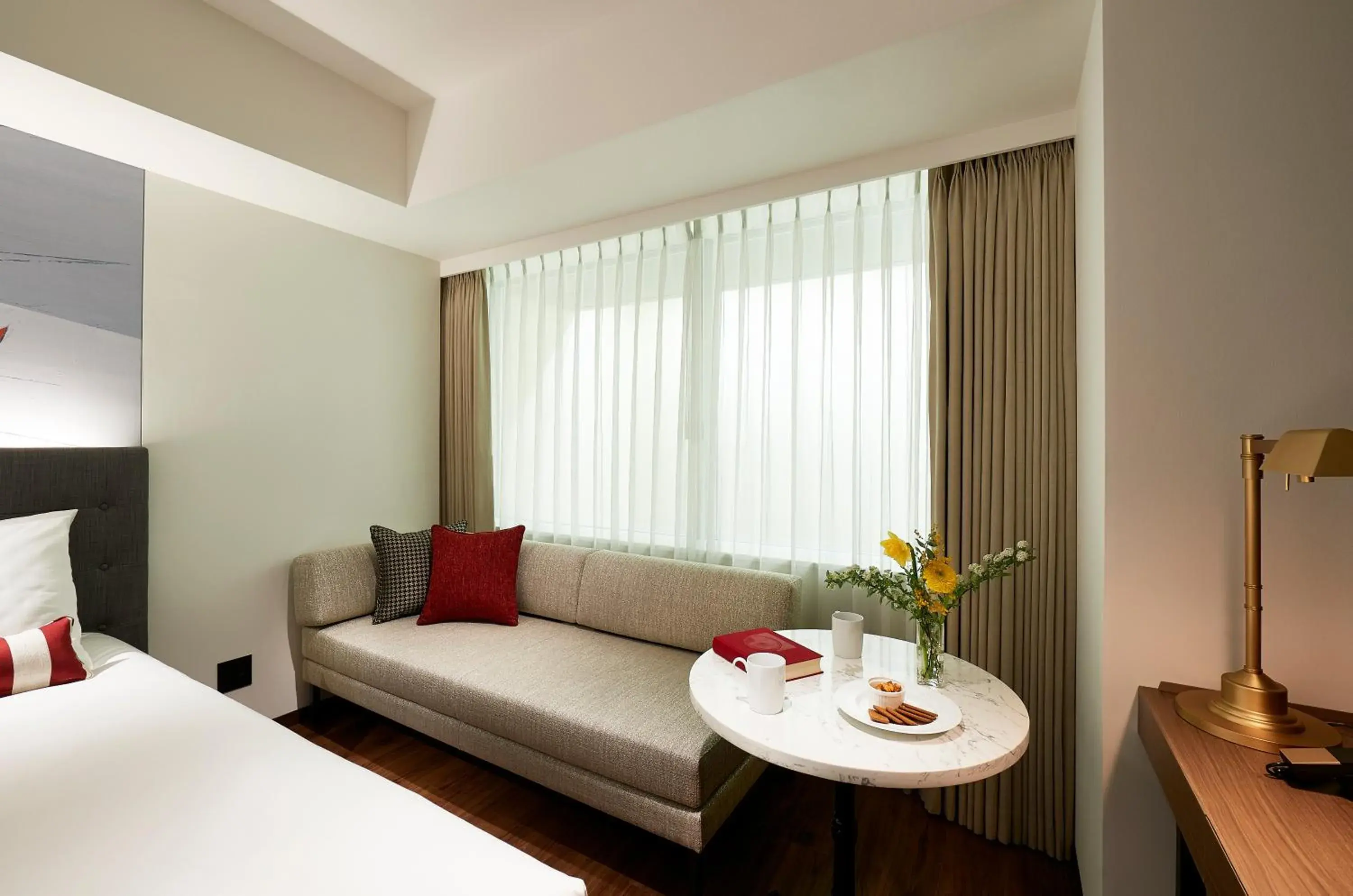 Photo of the whole room, Bed in Citadines Harbour Front Yokohama Photo of the whole room, Bed in Citadines Harbour Front Yokohama