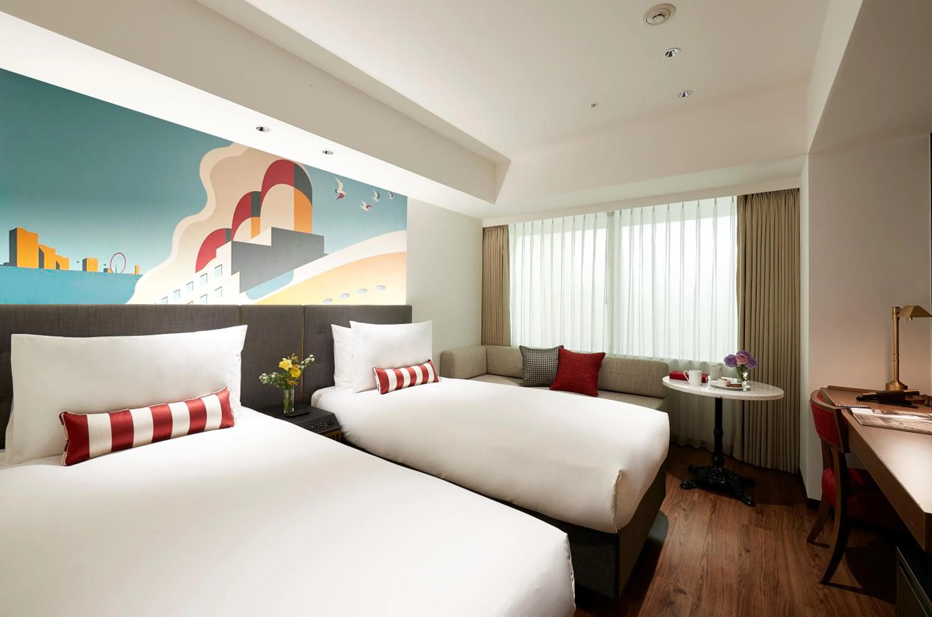 Photo of the whole room, Bed in Citadines Harbour Front Yokohama