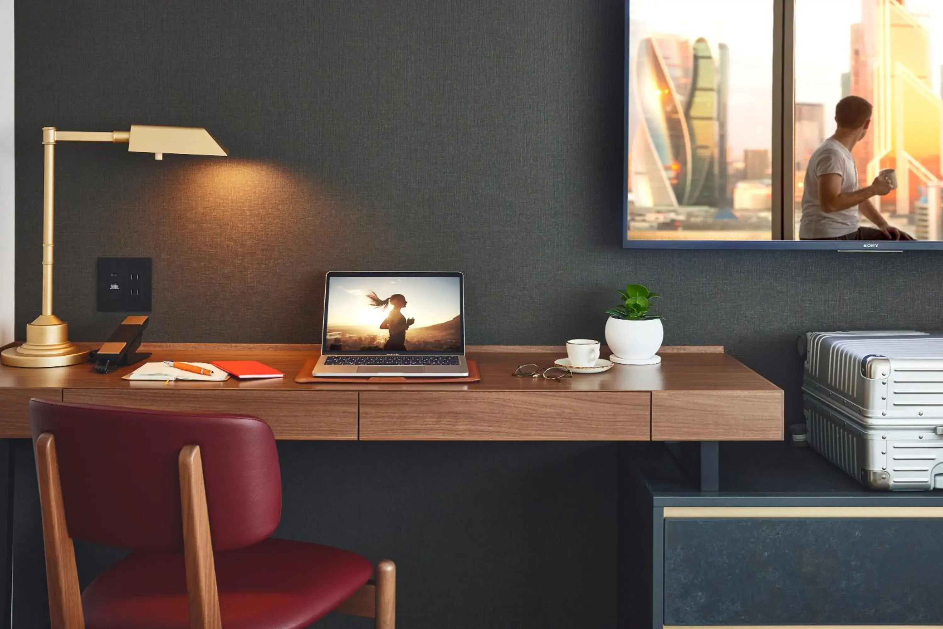 Photo of the whole room in Citadines Harbour Front Yokohama Photo of the whole room in Citadines Harbour Front Yokohama