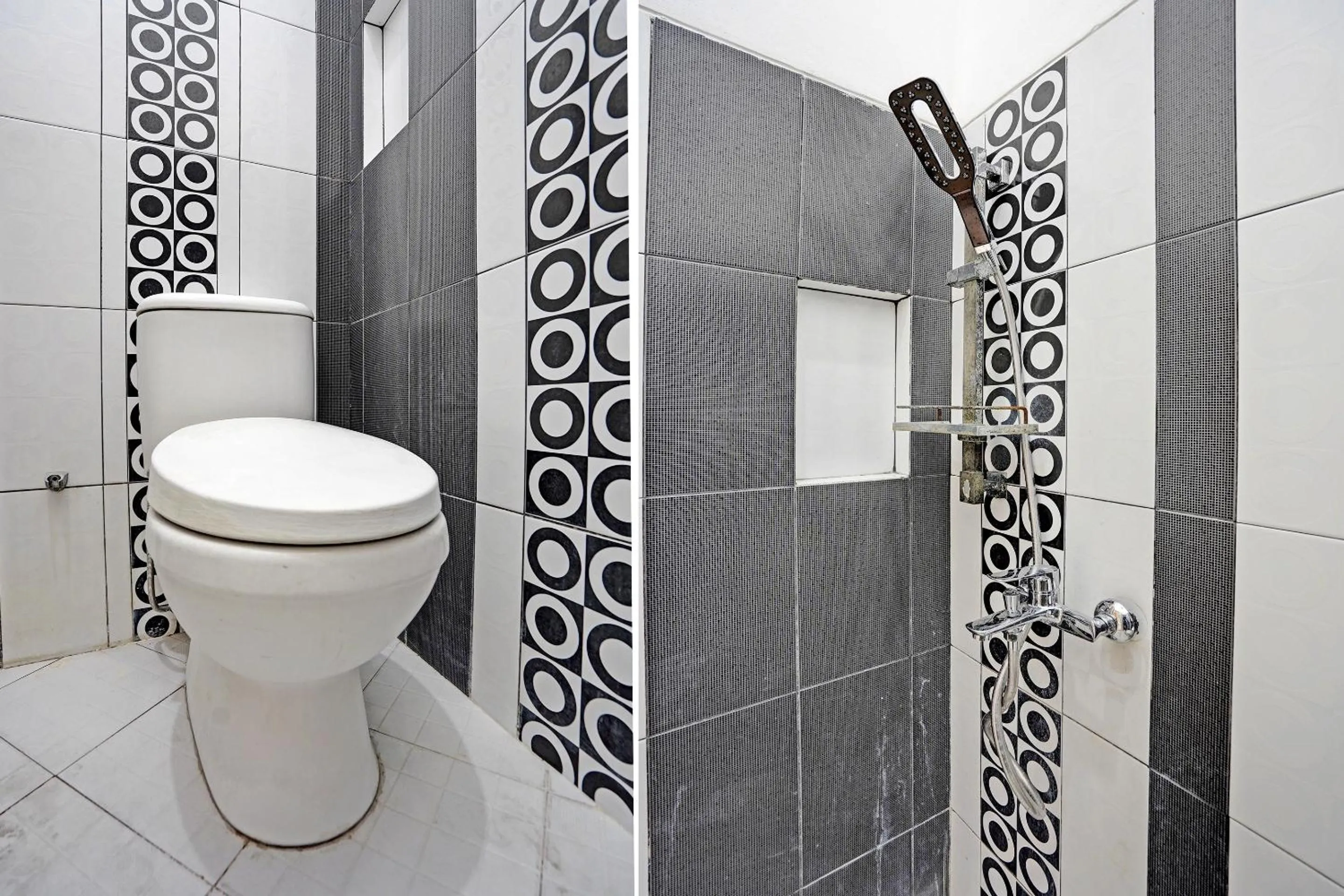 Bathroom in OYO Life 92030 Ef Palm Guest House Family