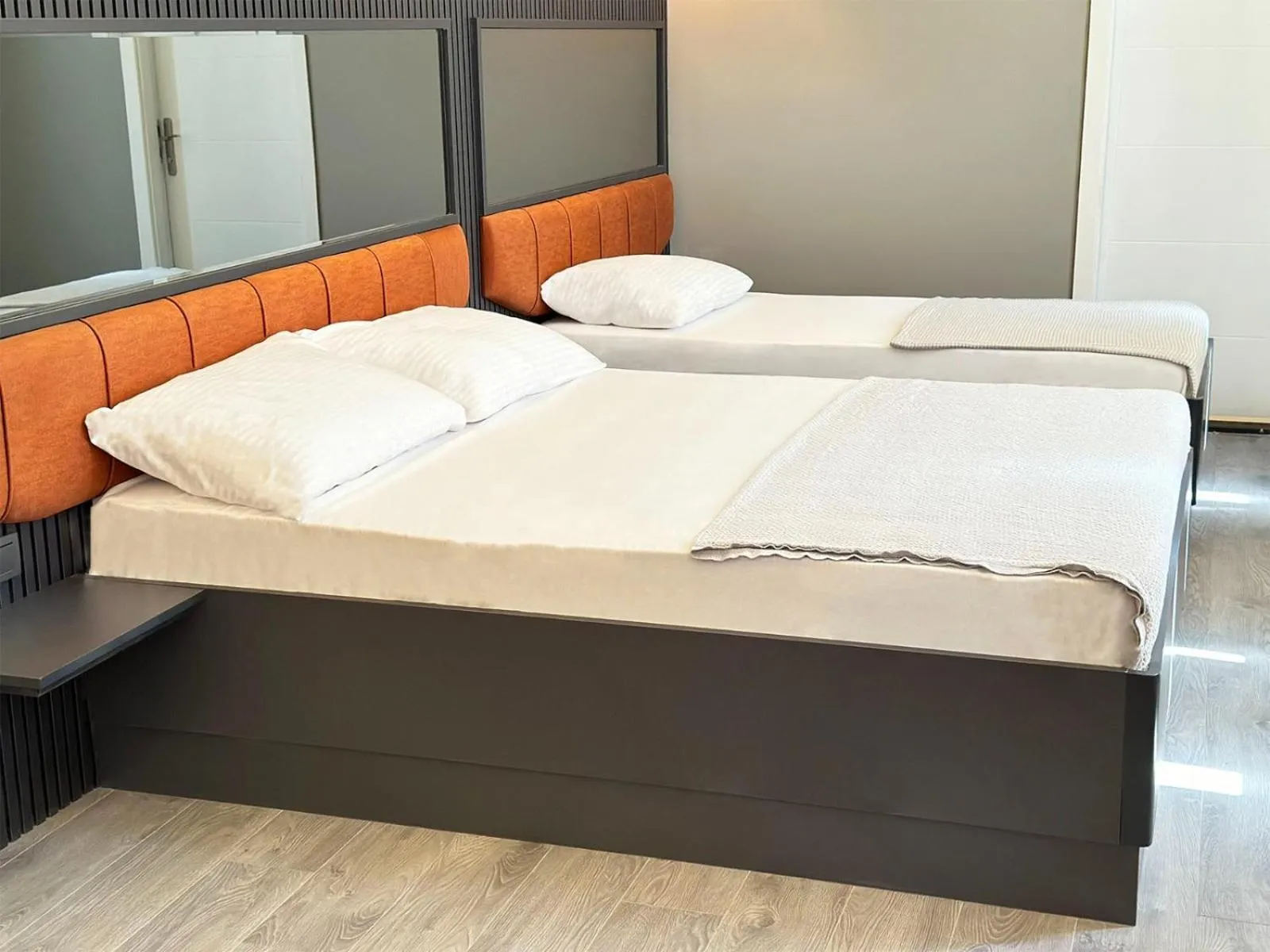 Bed in 216 Palace Suite