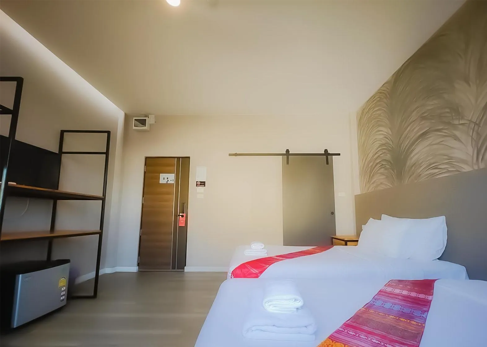 Bed in The Riva Vientiane Hotel