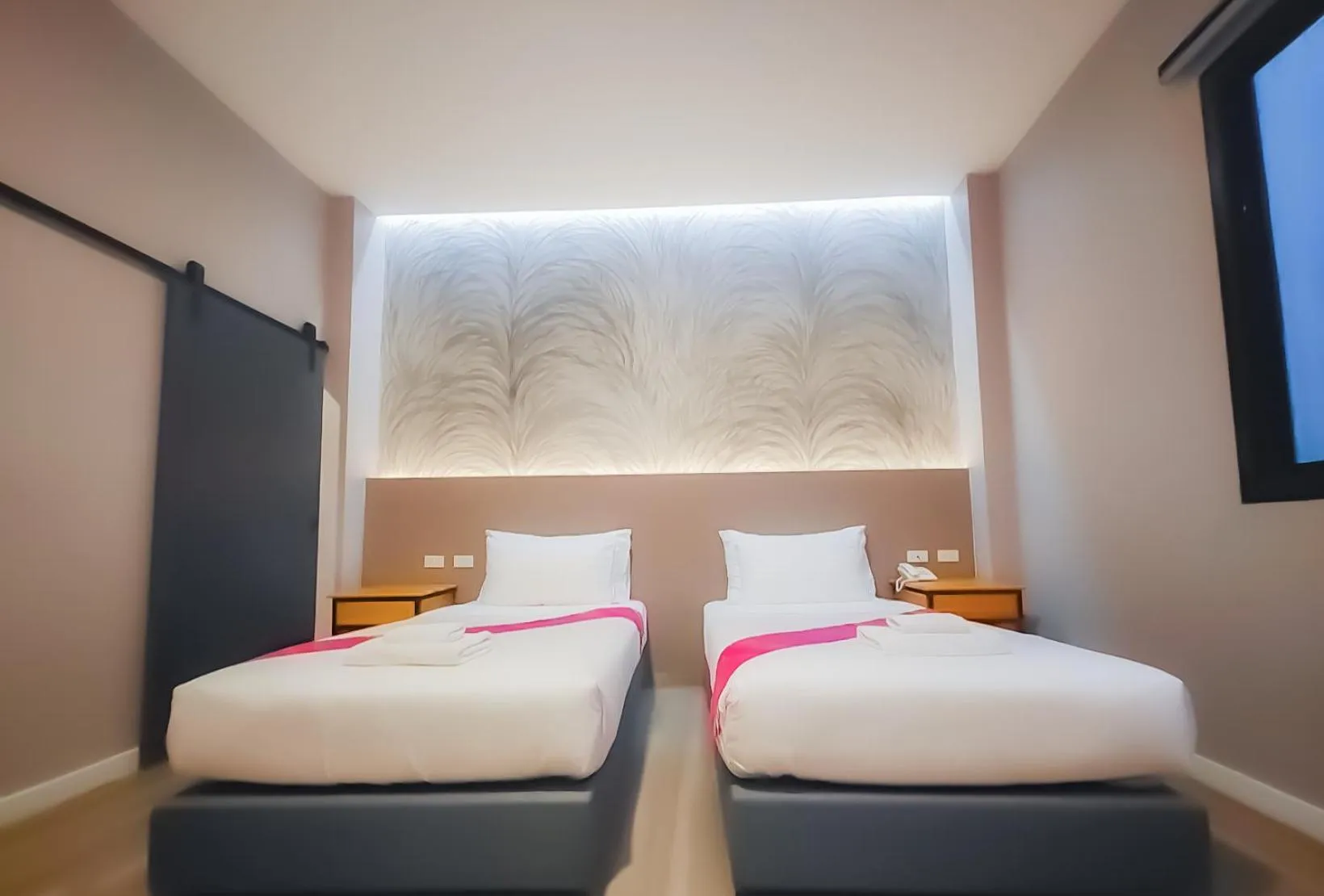 Bed in The Riva Vientiane Hotel