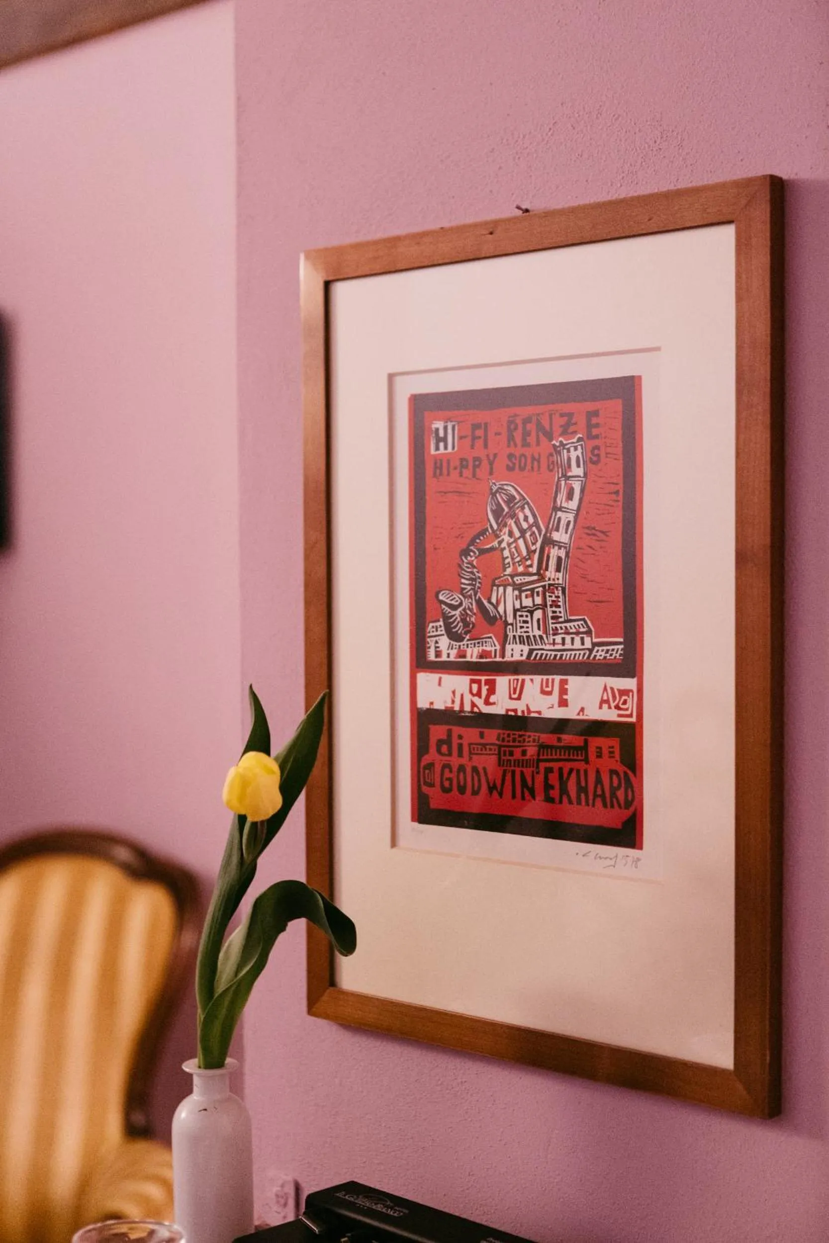 Decorative detail in II Guelfo Bianco