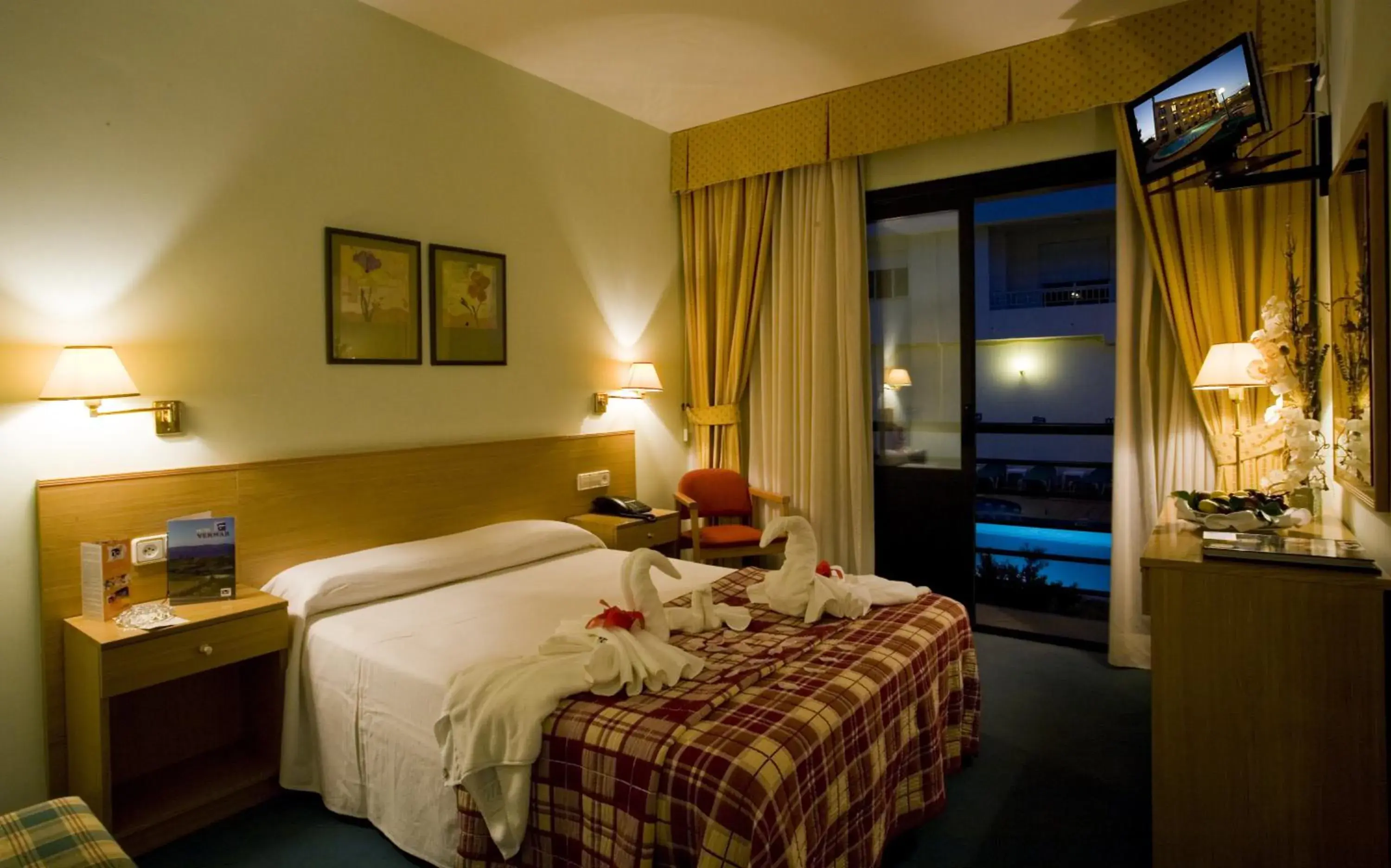 Bed in Hotel Oca Vermar Bed in Hotel Oca Vermar