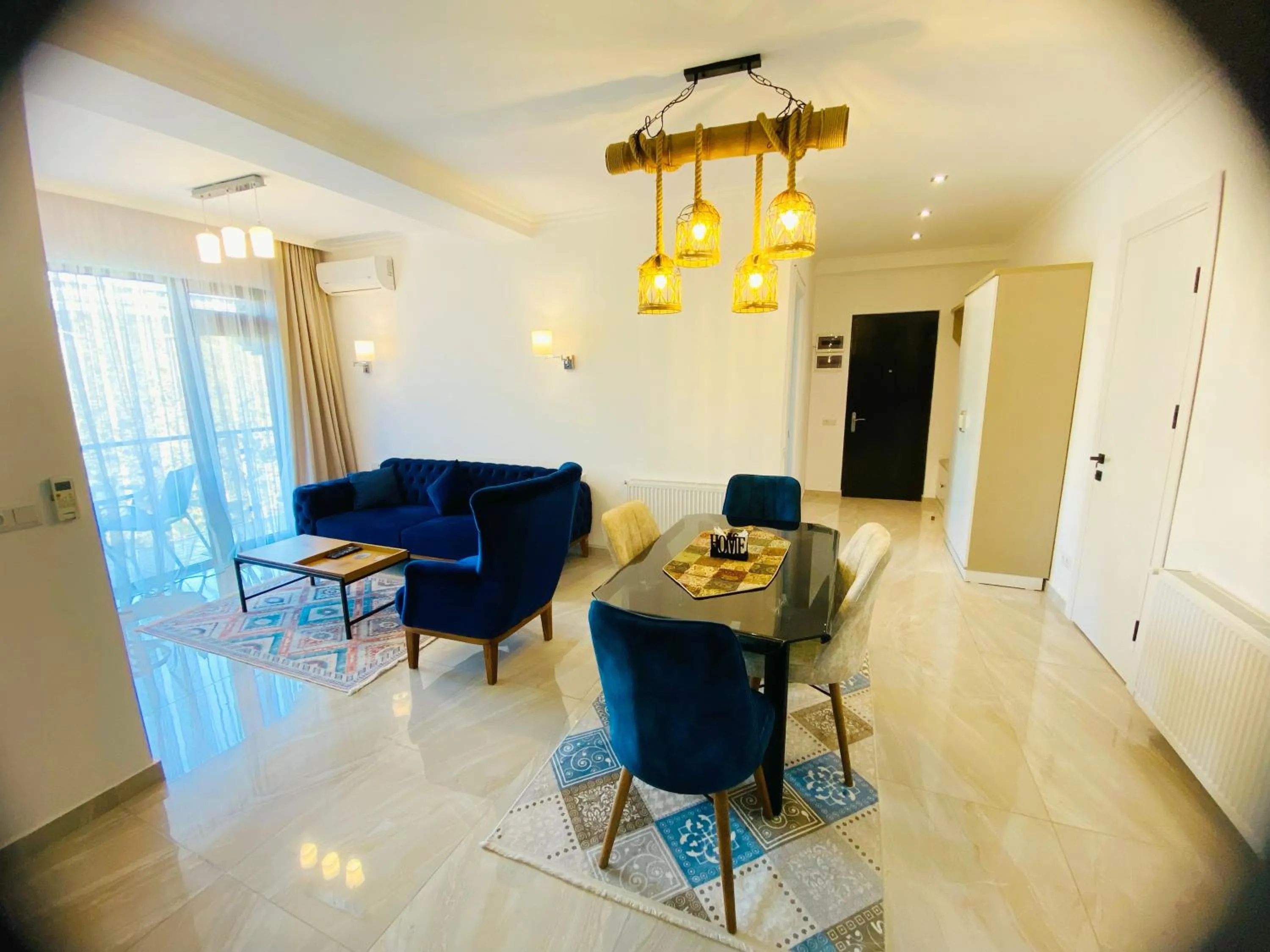 Dining area in City Heart Luxury Apartment