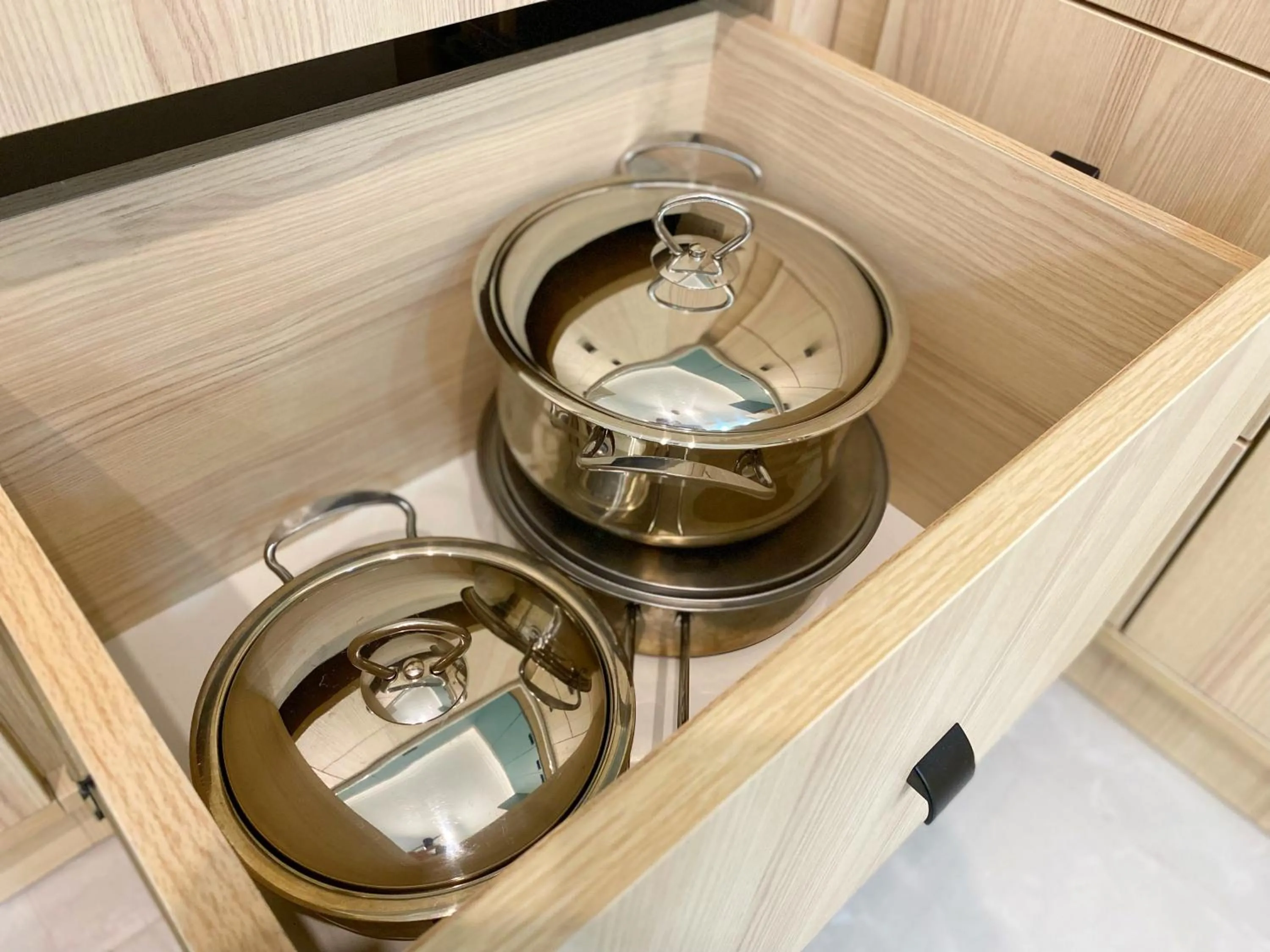Kitchen or kitchenette in City Heart Luxury Apartment