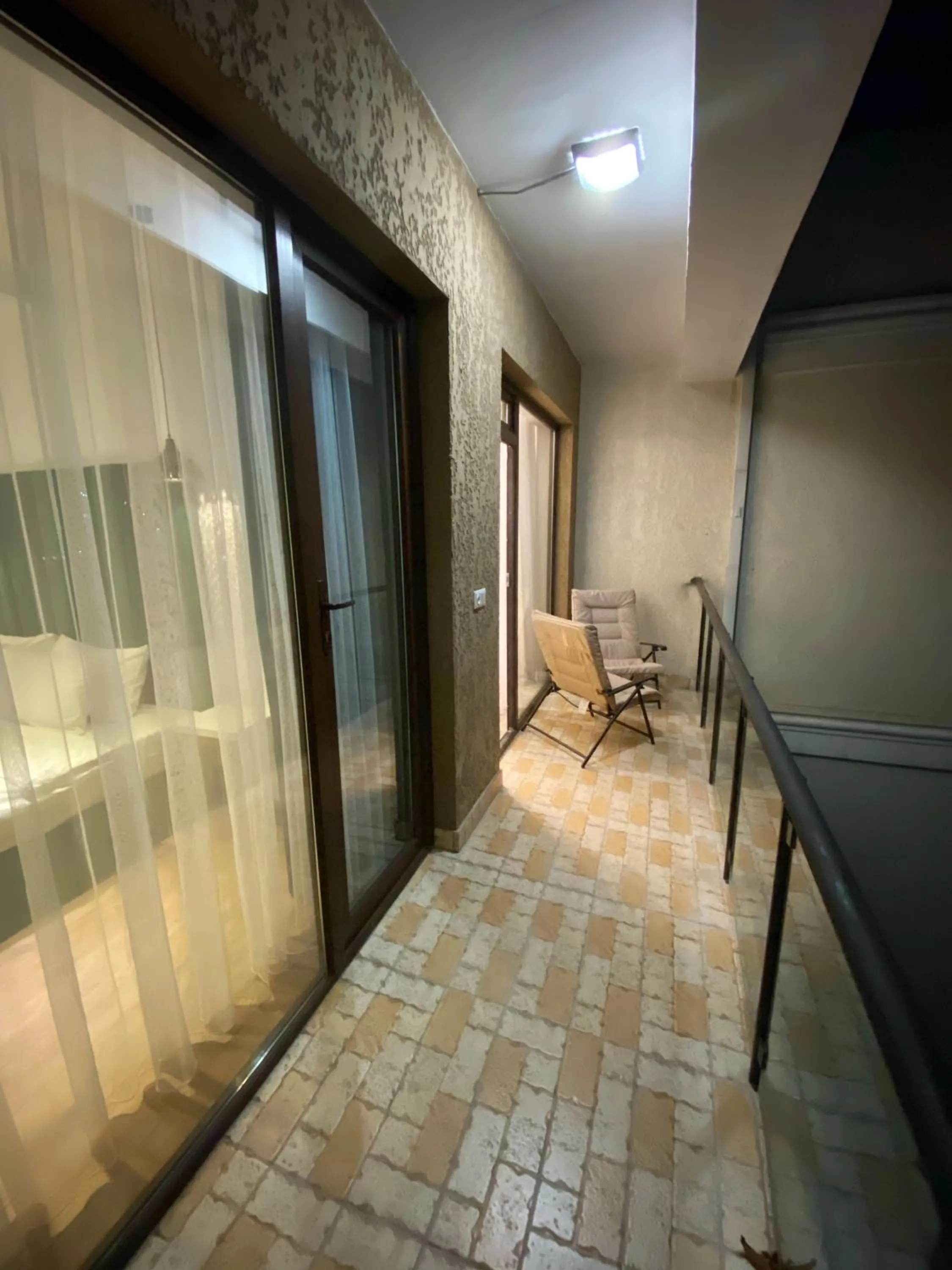 Balcony/Terrace in City Heart Luxury Apartment