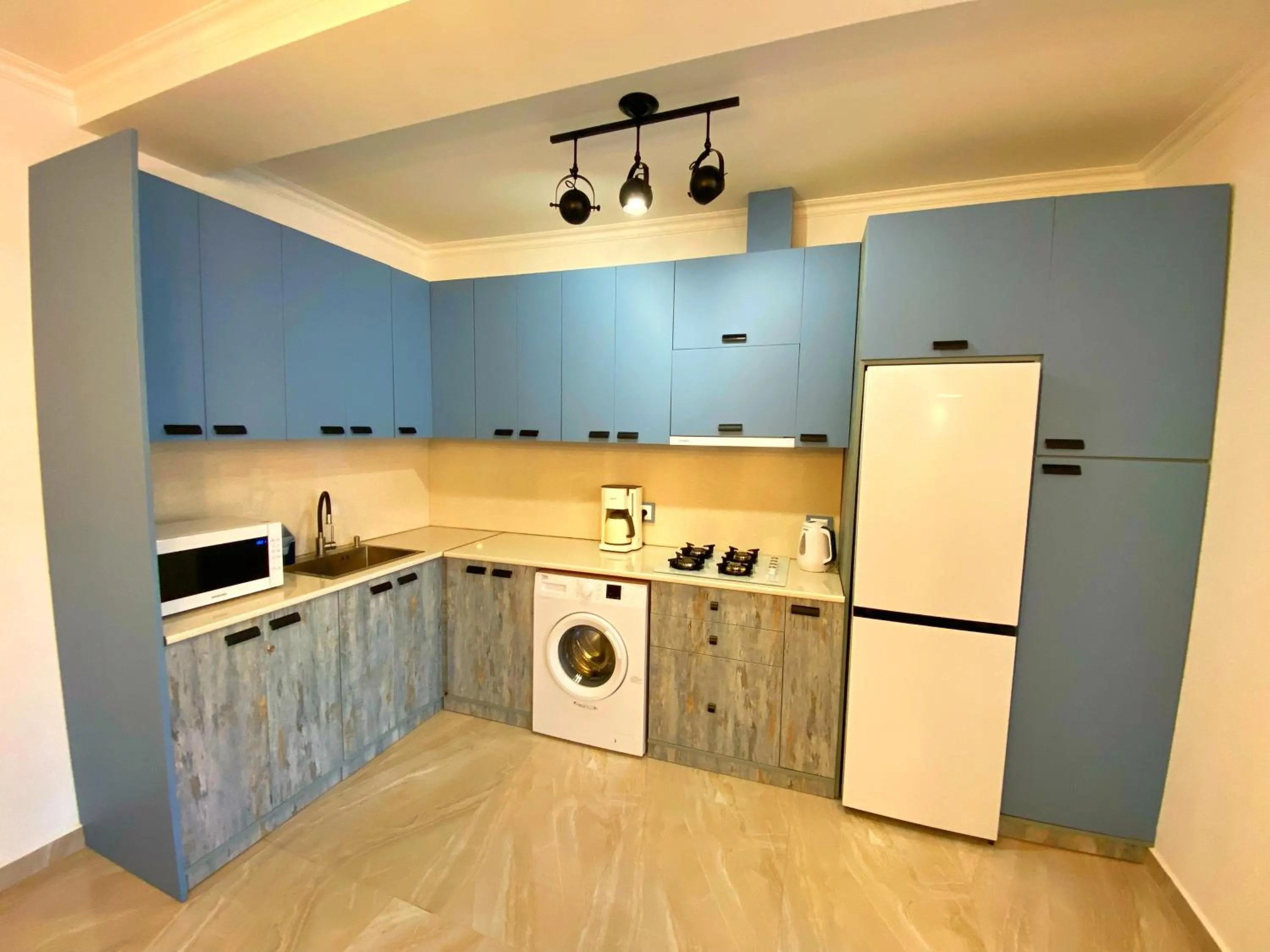 Kitchen or kitchenette in City Heart Luxury Apartment