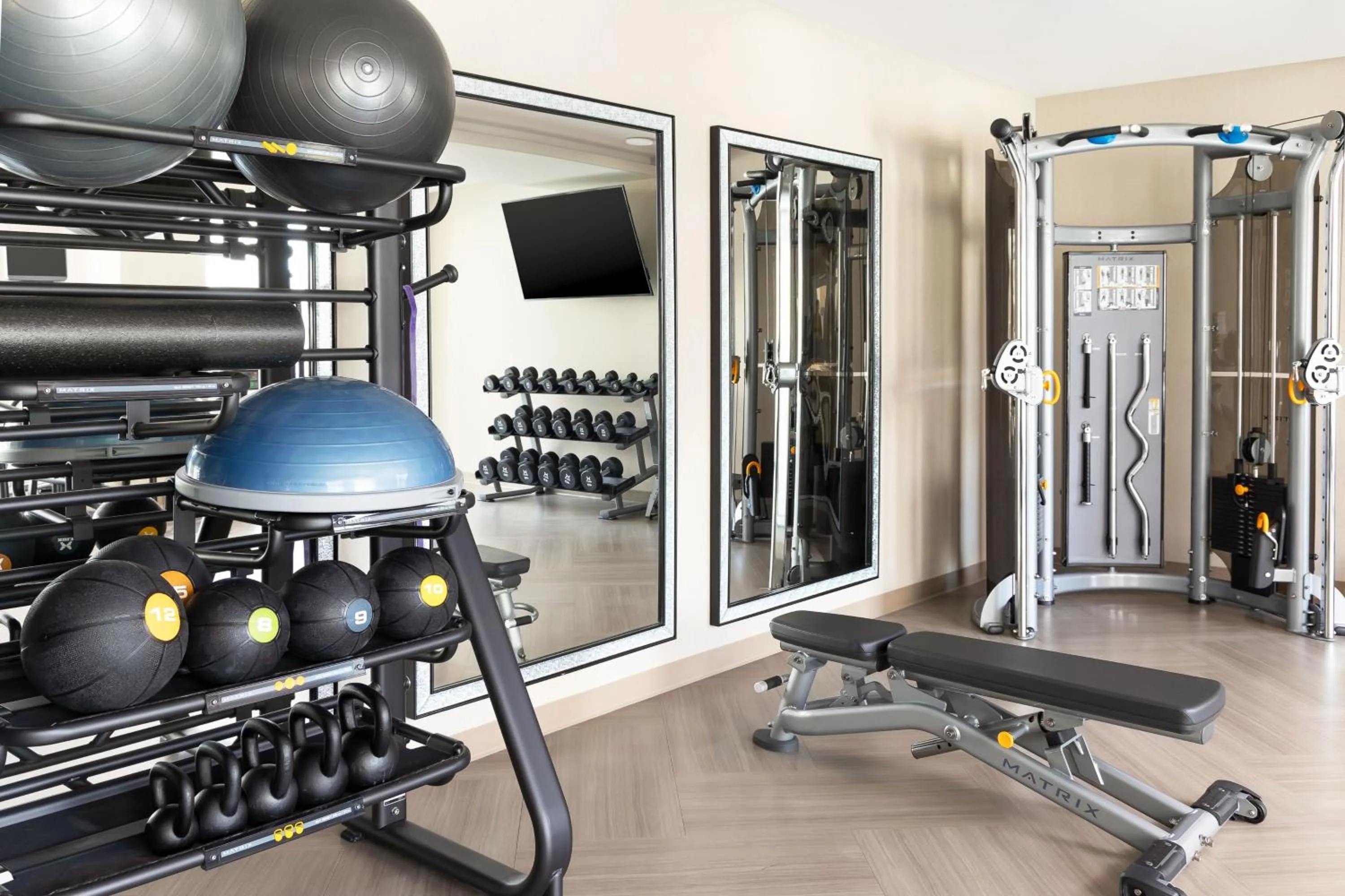 Fitness centre/facilities in Residence Inn by Marriott Anaheim Brea