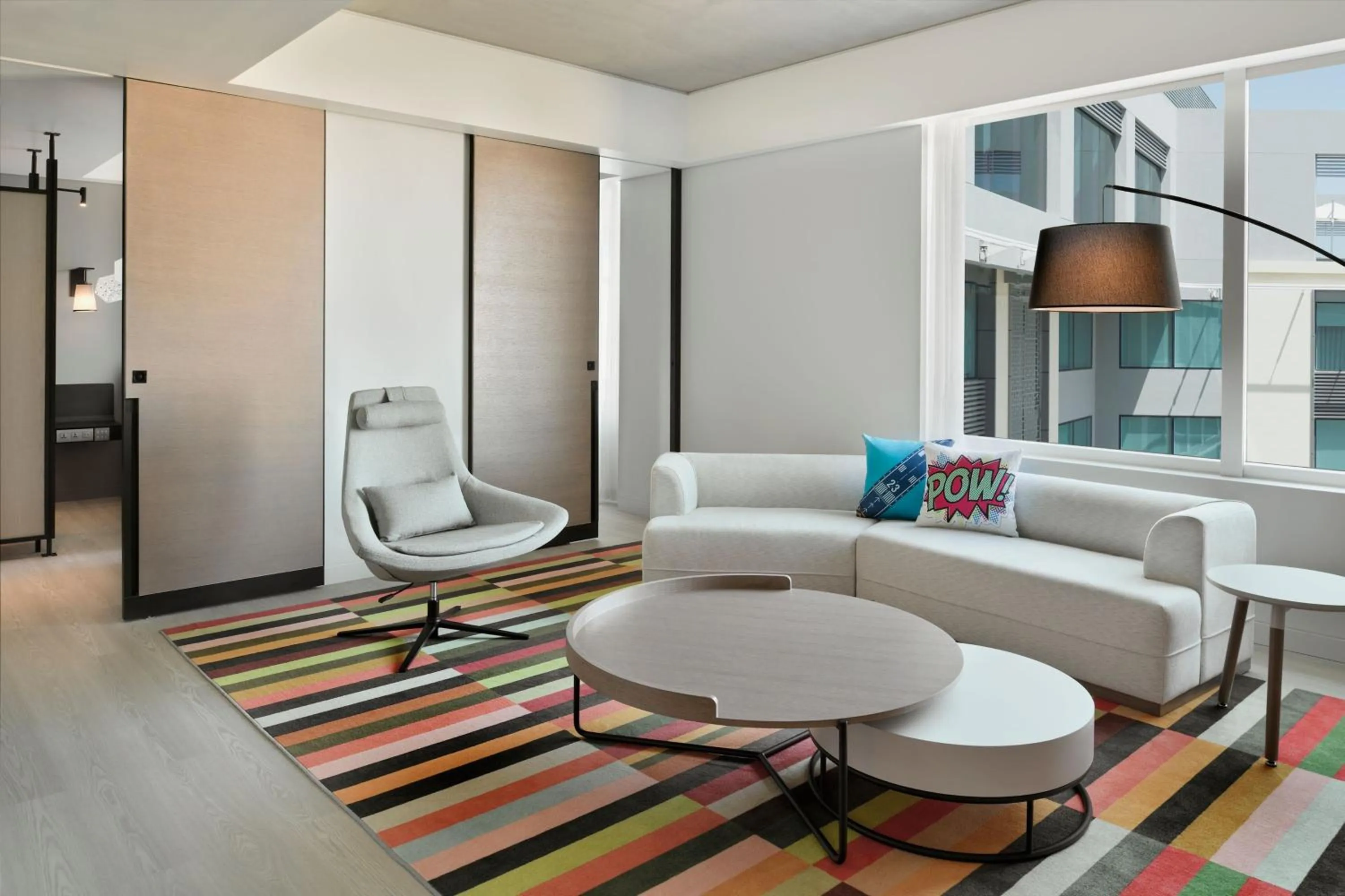 Living room in Aloft Muscat