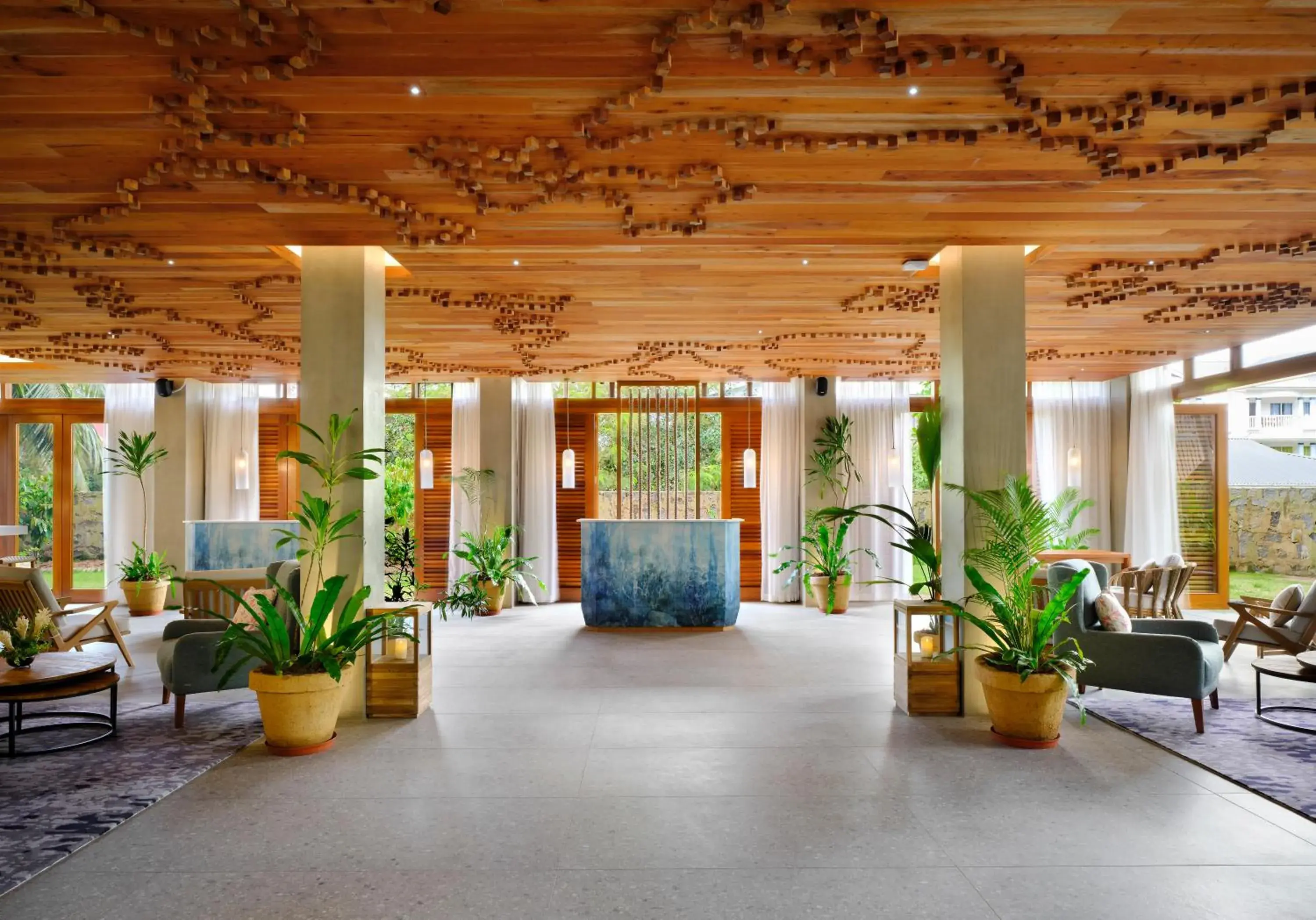 Lobby or reception in laïla, Seychelles, a Tribute Portfolio Resort Lobby or reception in laïla, Seychelles, a Tribute Portfolio Resort